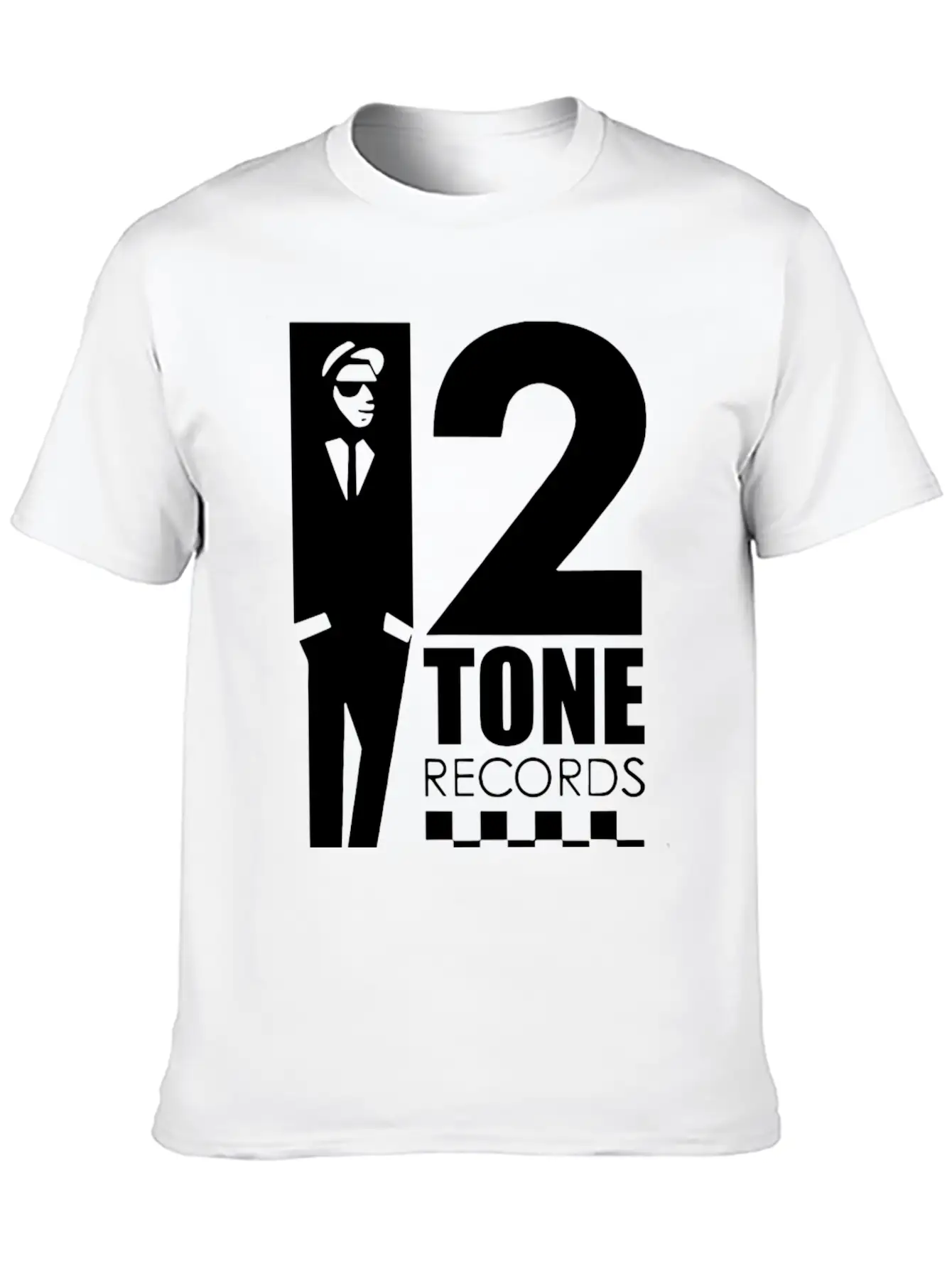 2 Tone Records Reggae Ska Trojan Stylish Everyday T-Shirt – Unisex Basic Cotton Tee