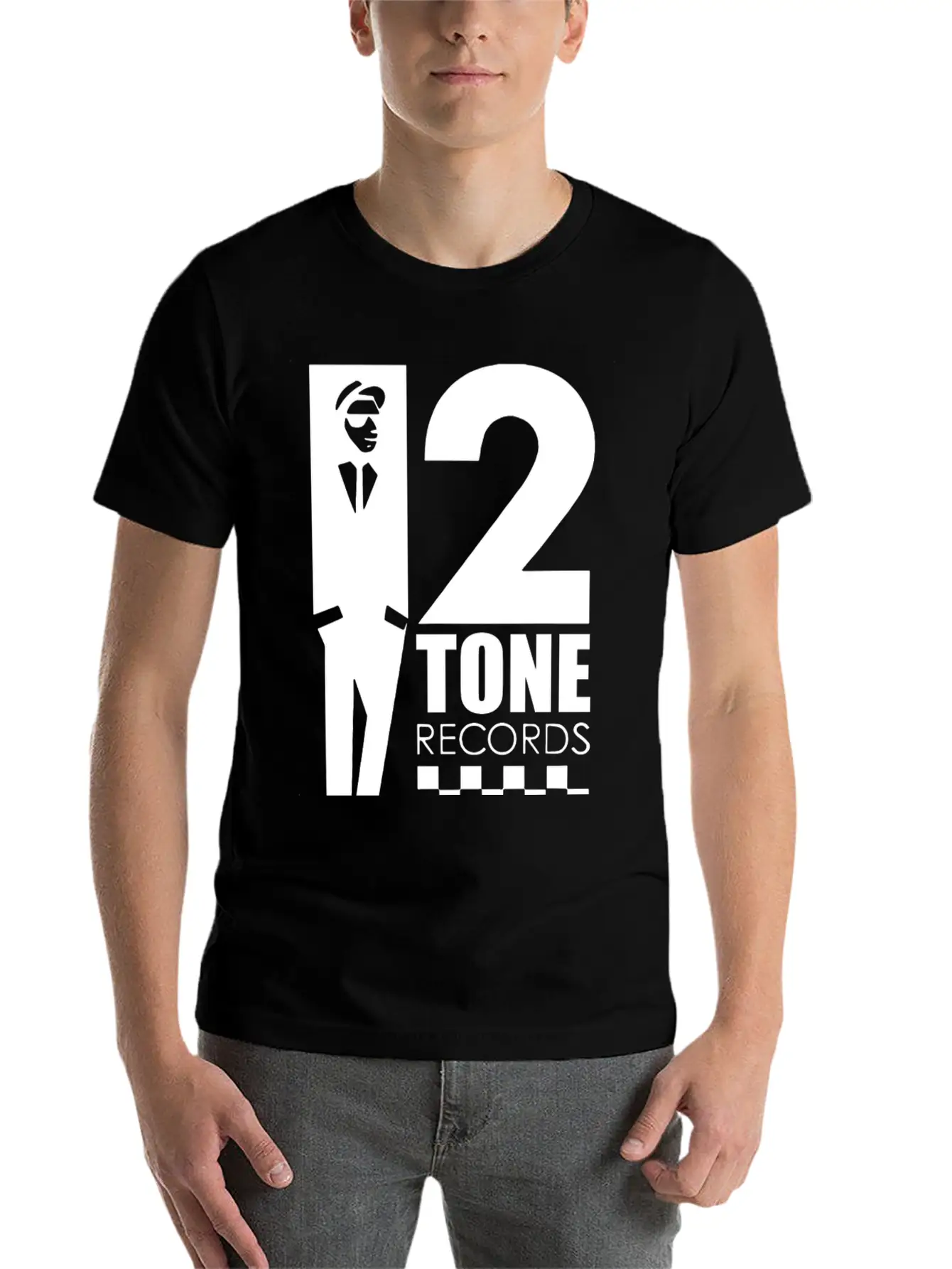 2 Tone Records Reggae Ska Trojan Stylish Everyday T-Shirt – Unisex Basic Cotton Tee