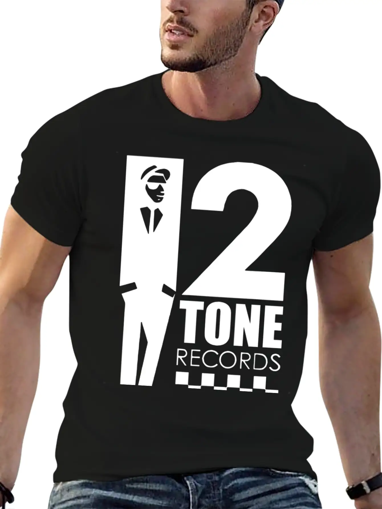 2 Tone Records Reggae Ska Trojan Stylish Everyday T-Shirt – Unisex Basic Cotton Tee