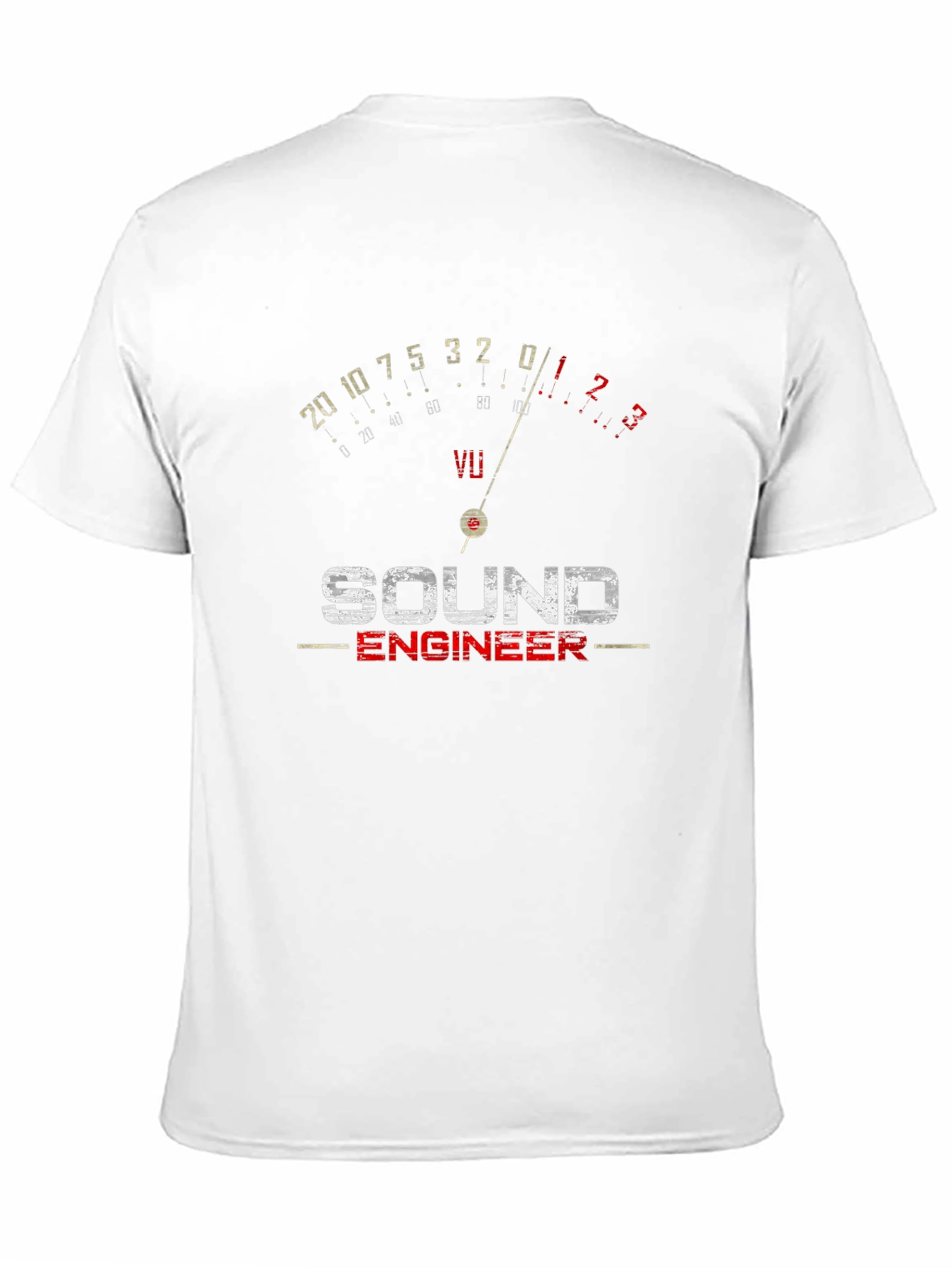 Sound Engineer VU Meter Graphic Tee
