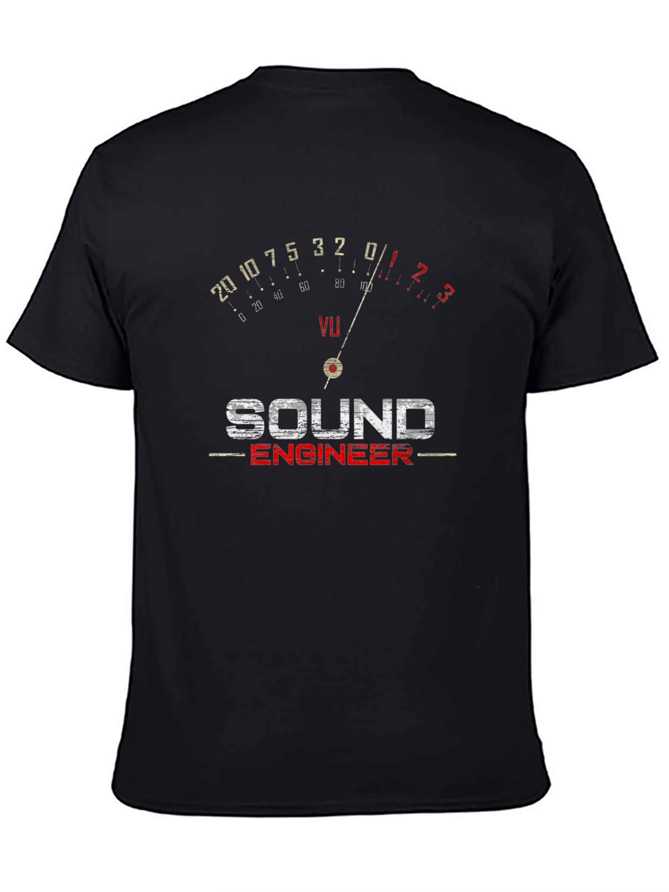 Sound Engineer VU Meter Graphic Tee