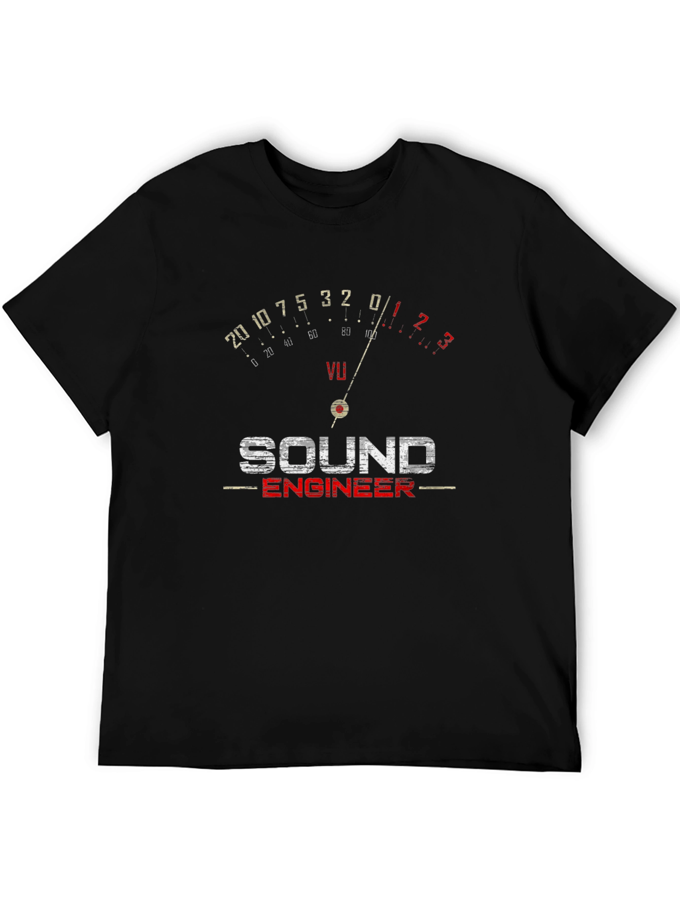 Sound Engineer VU Meter Graphic Tee
