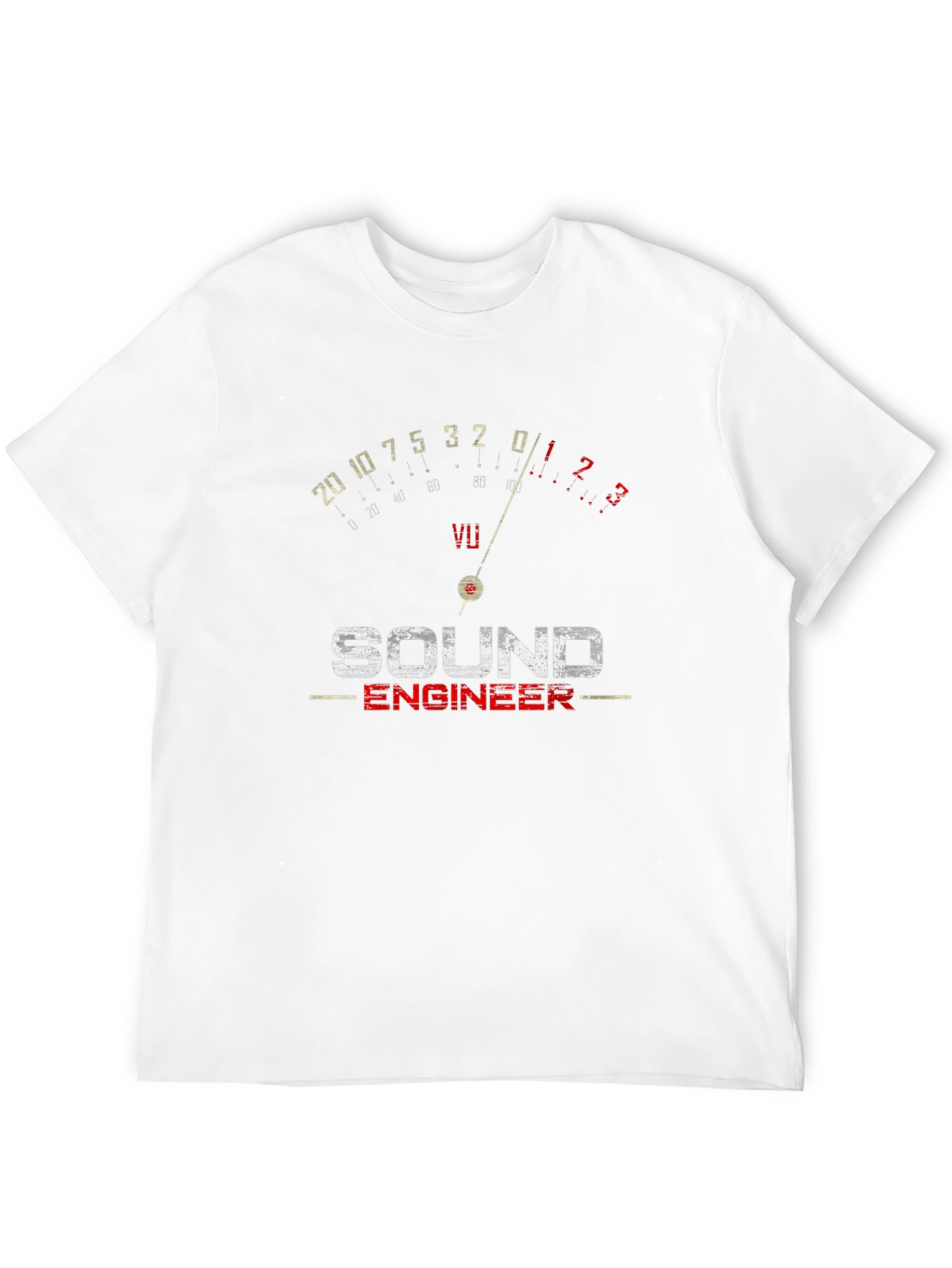 Sound Engineer VU Meter Graphic Tee