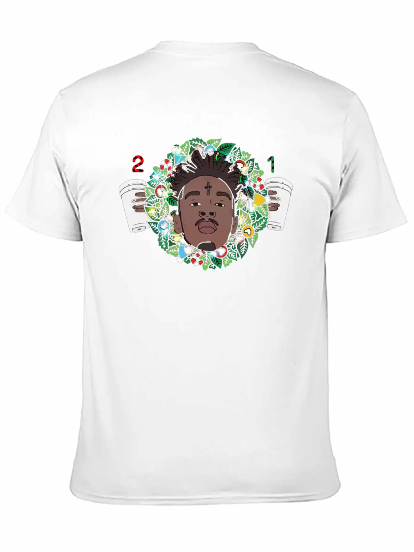 21 Savage Christmas Wreath Relaxed Everyday Tee – Lightweight And Durable Cotton