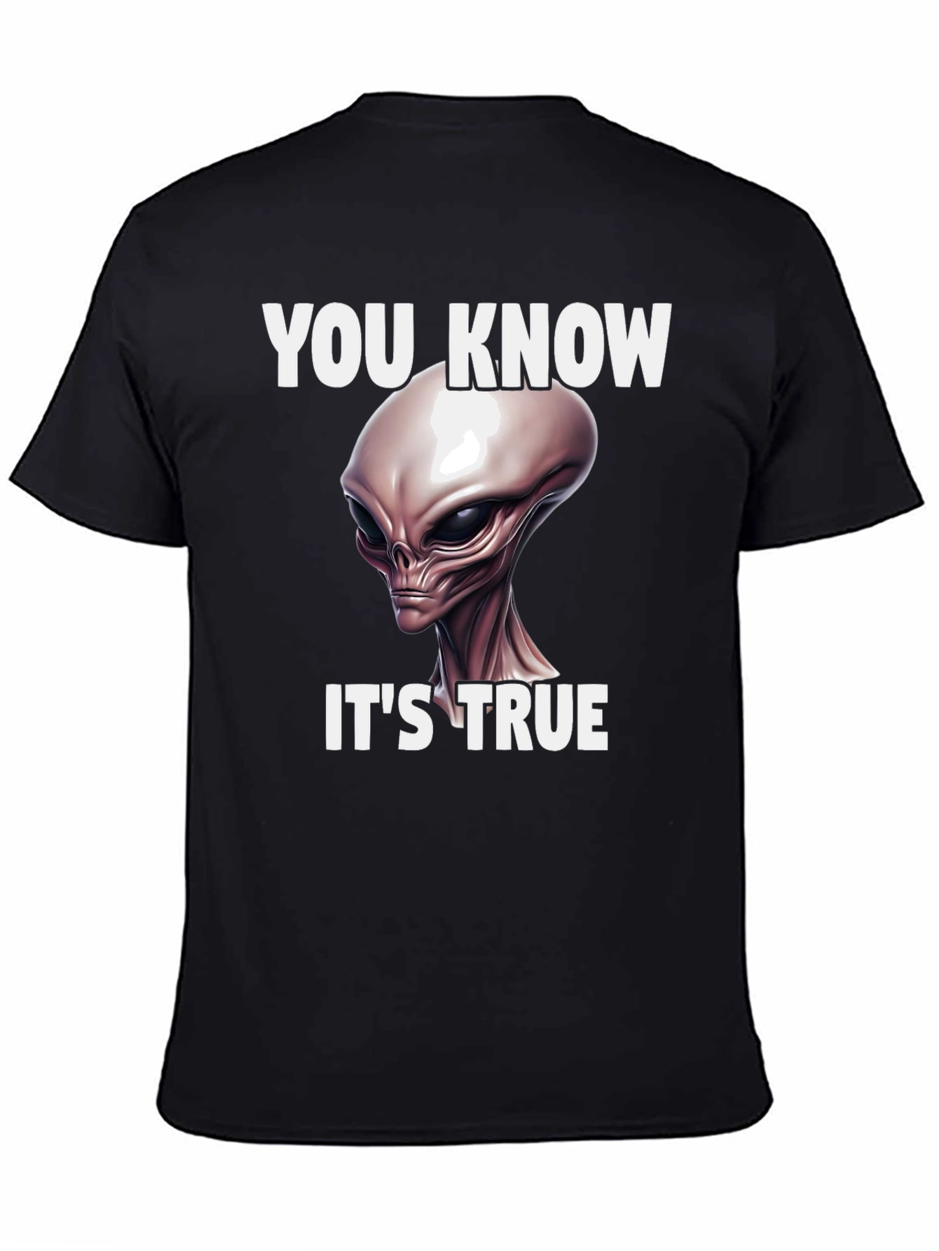 You Know Its True Alien Graphic Tee