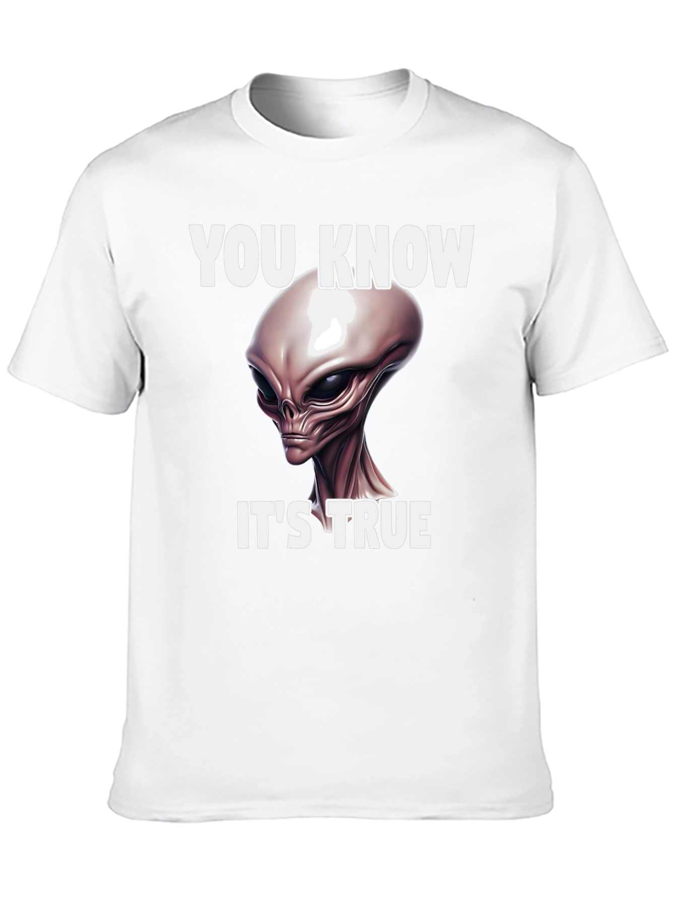 You Know Its True Alien Graphic Tee