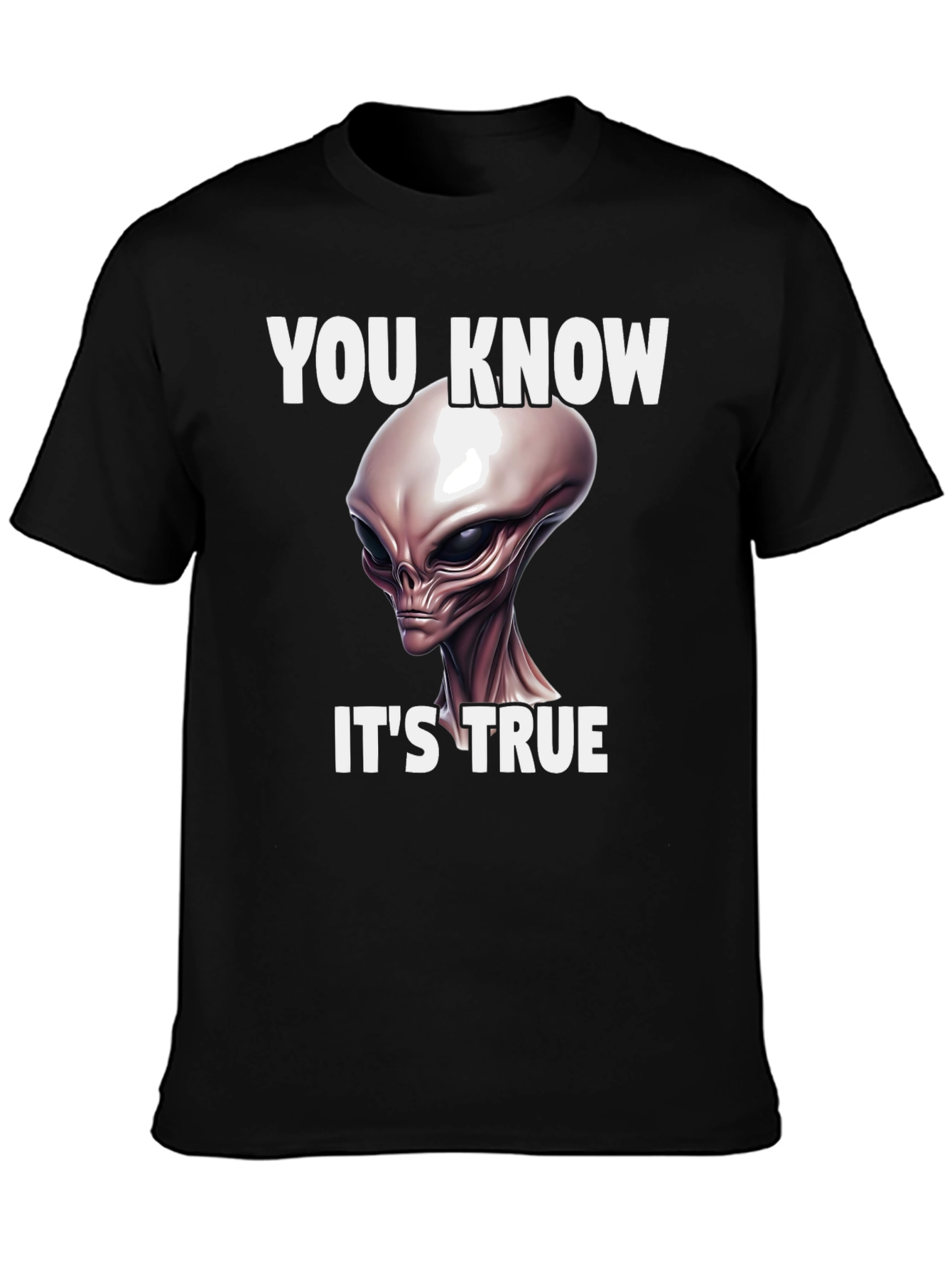 You Know Its True Alien Graphic Tee
