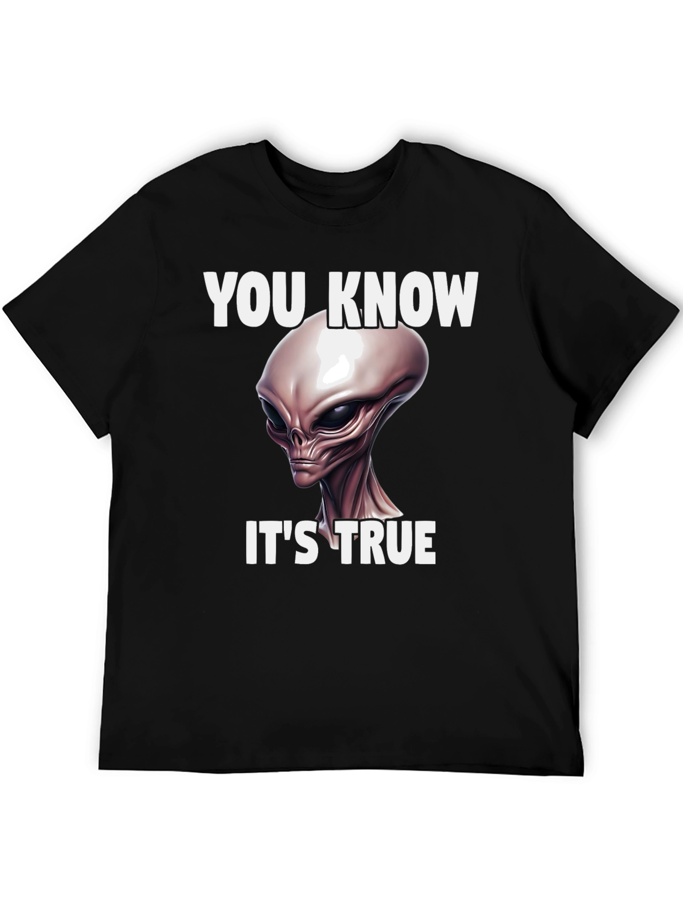 You Know Its True Alien Graphic Tee