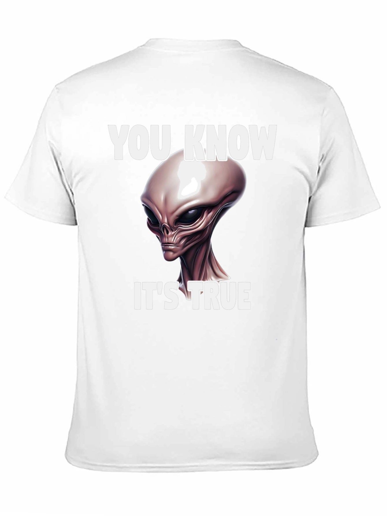 You Know Its True Alien Graphic Tee