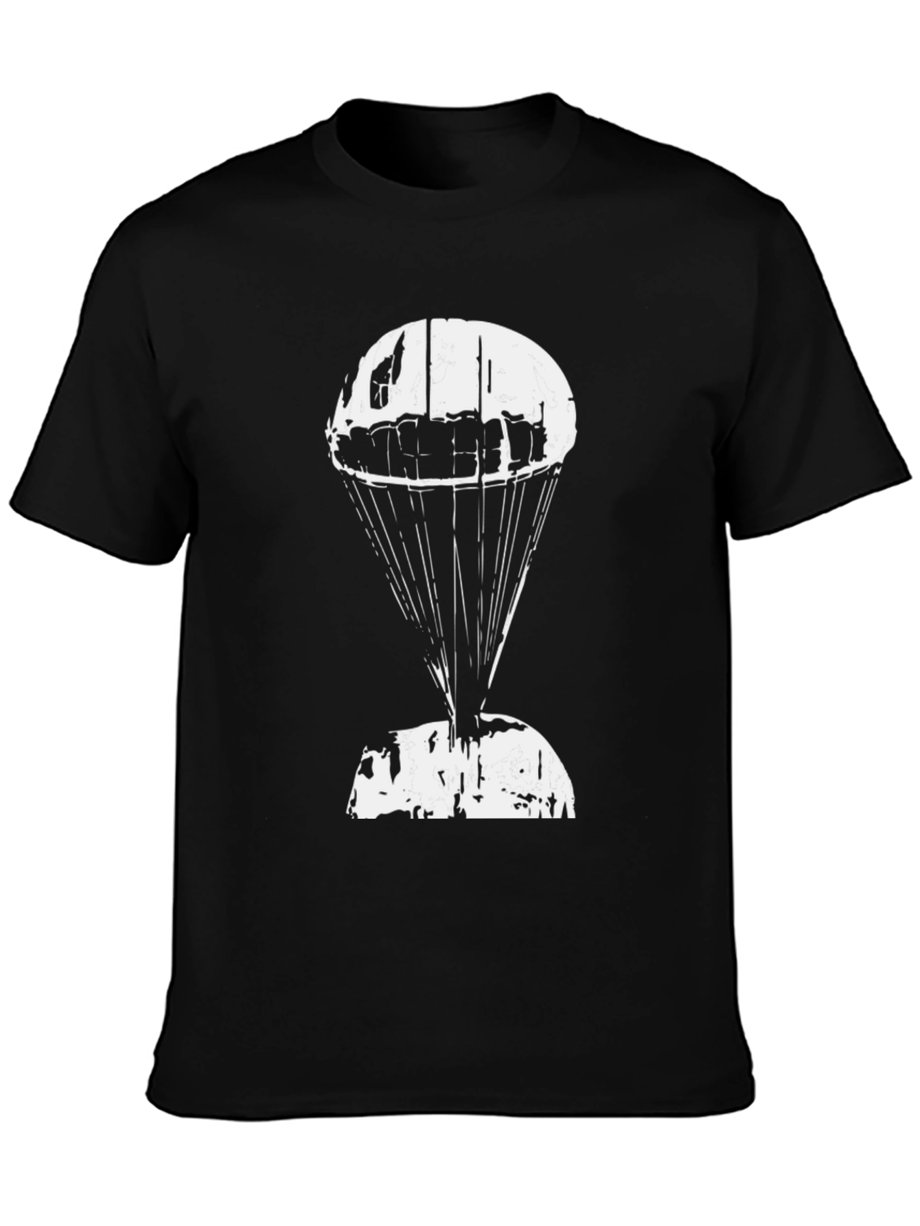Distressed Parachute Graphic T-Shirt