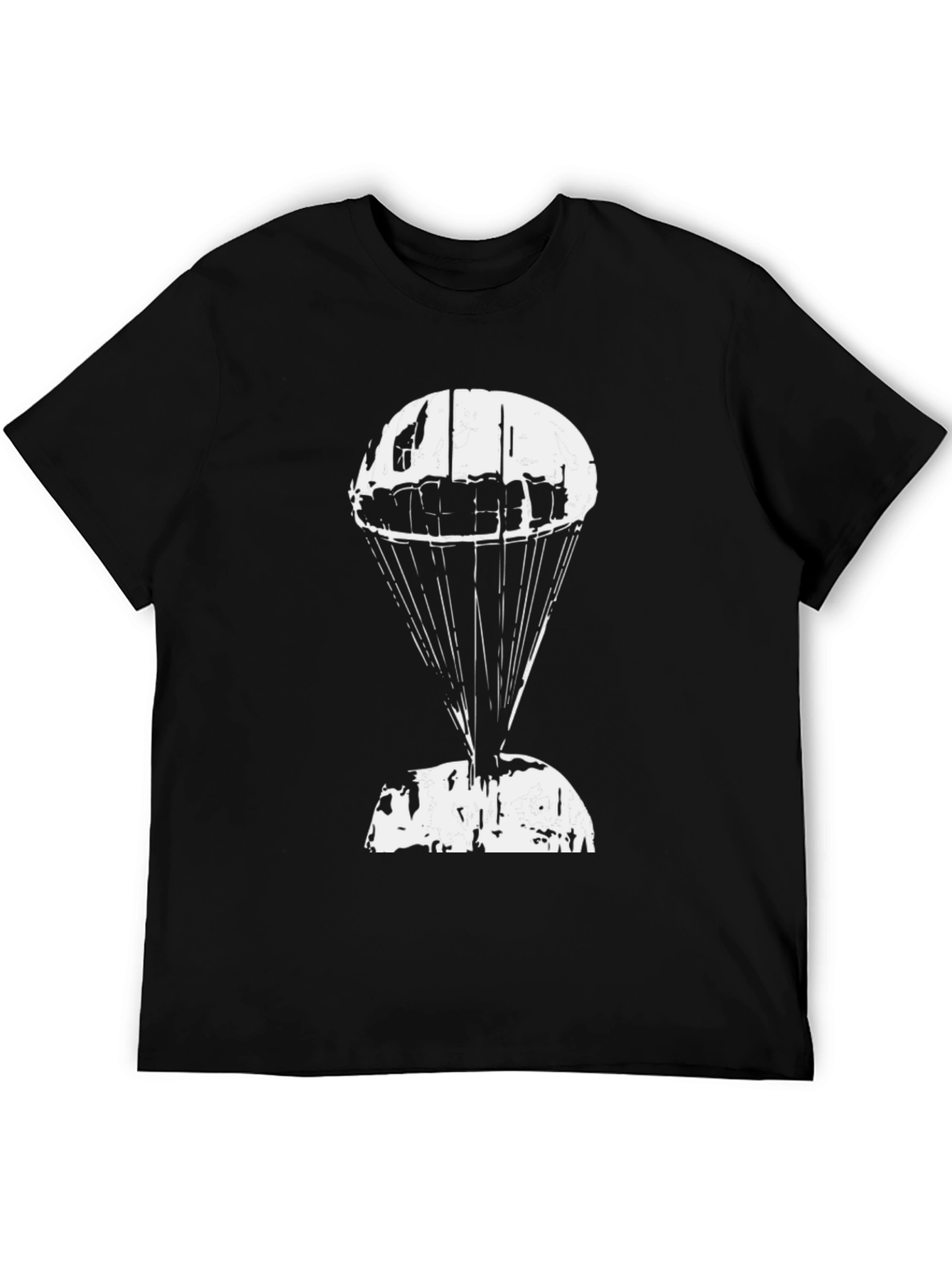 Distressed Parachute Graphic T-Shirt