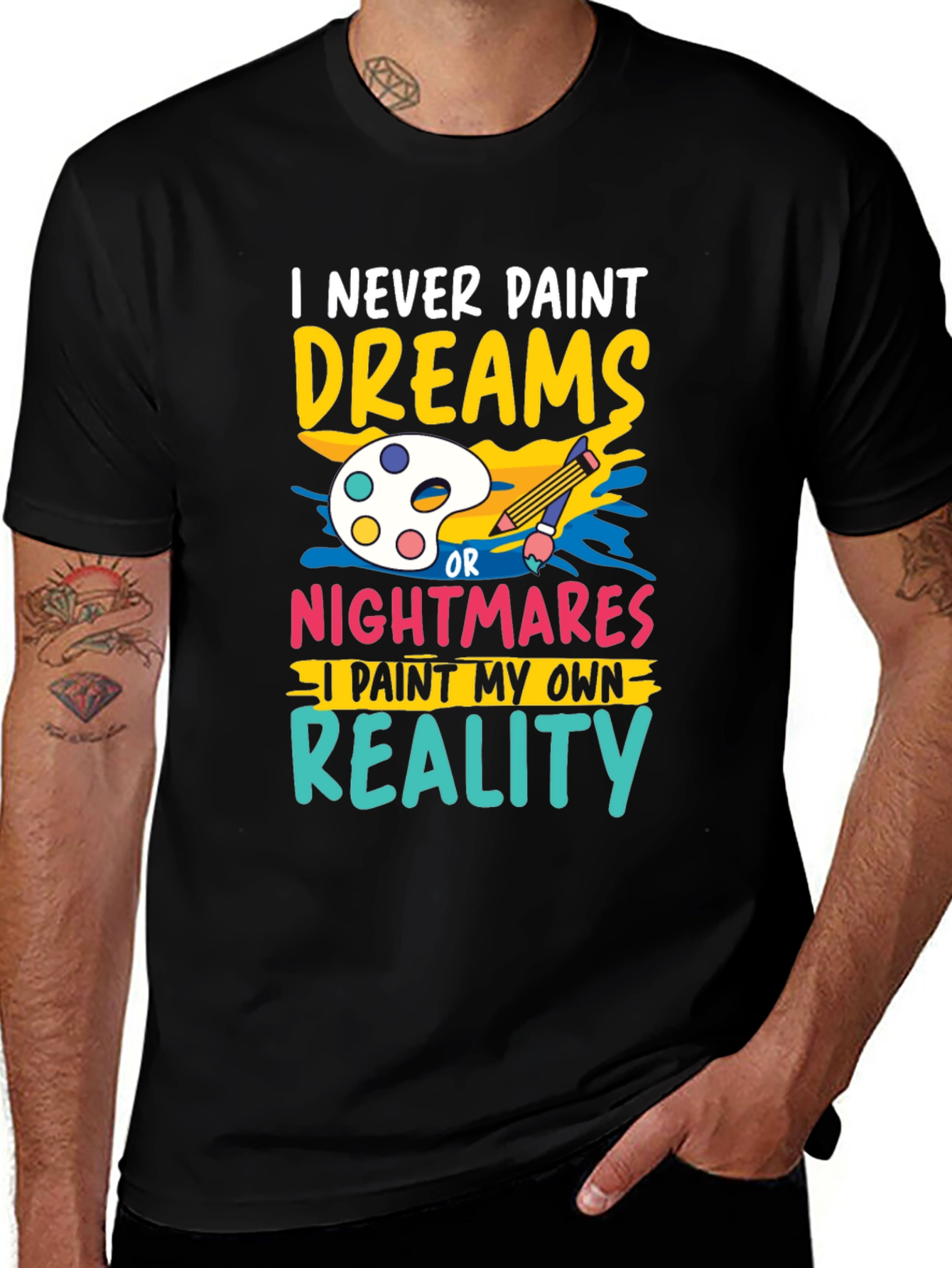 Paint My Own Reality Graphic Tee