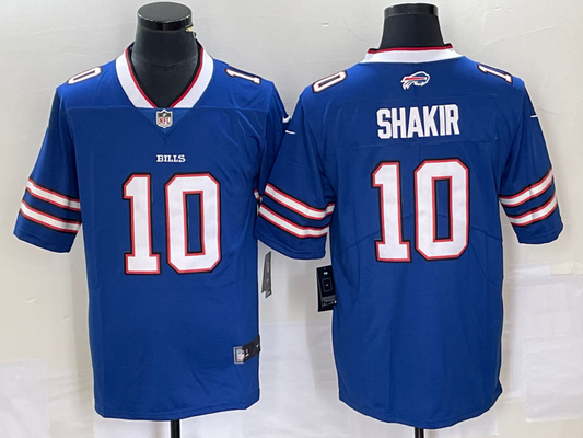 Men's Buffalo Bills Khalil Shakir #10 Royal Game Jerseys