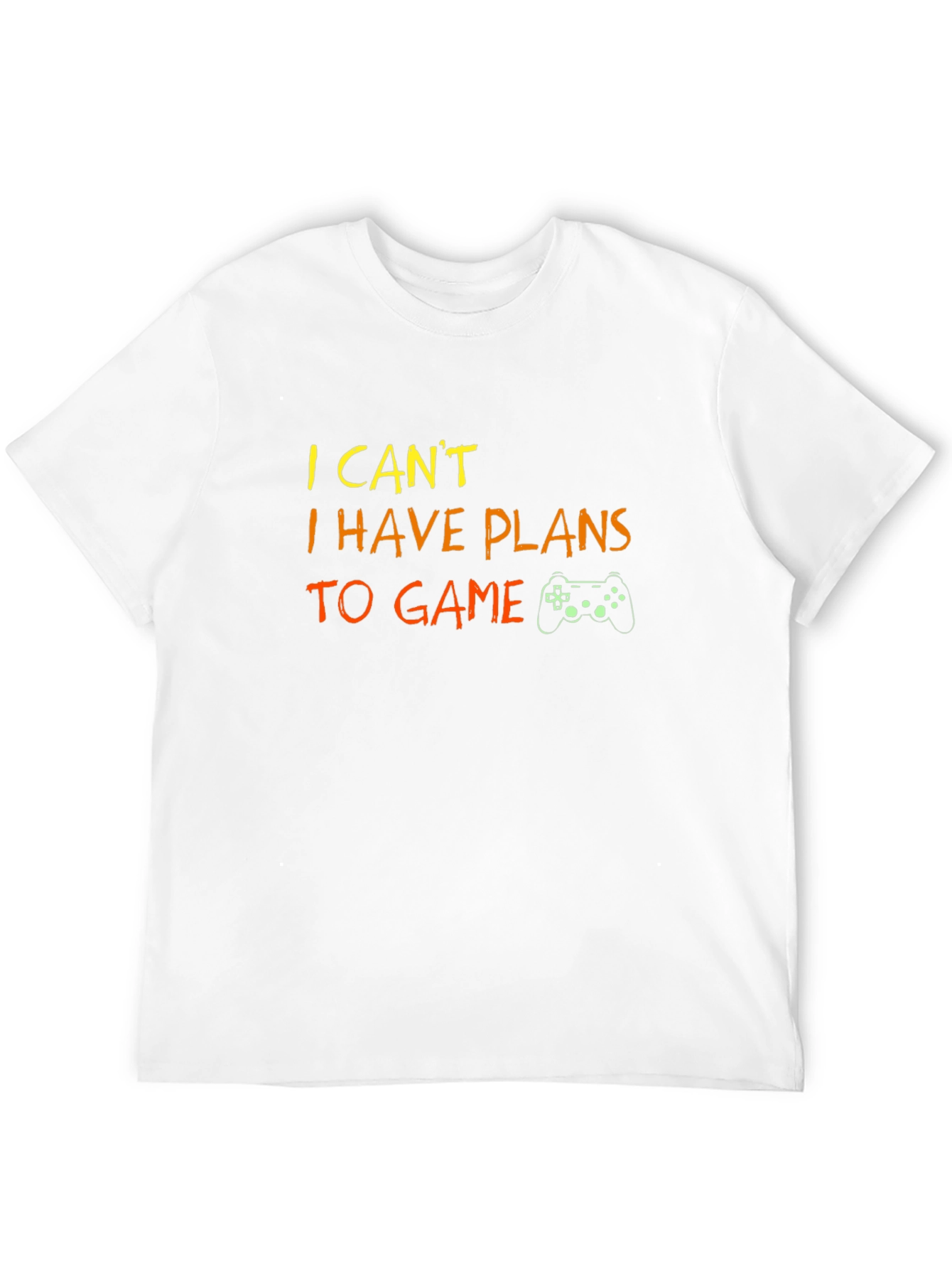 Gamer T-Shirt - I Have Plans To Game