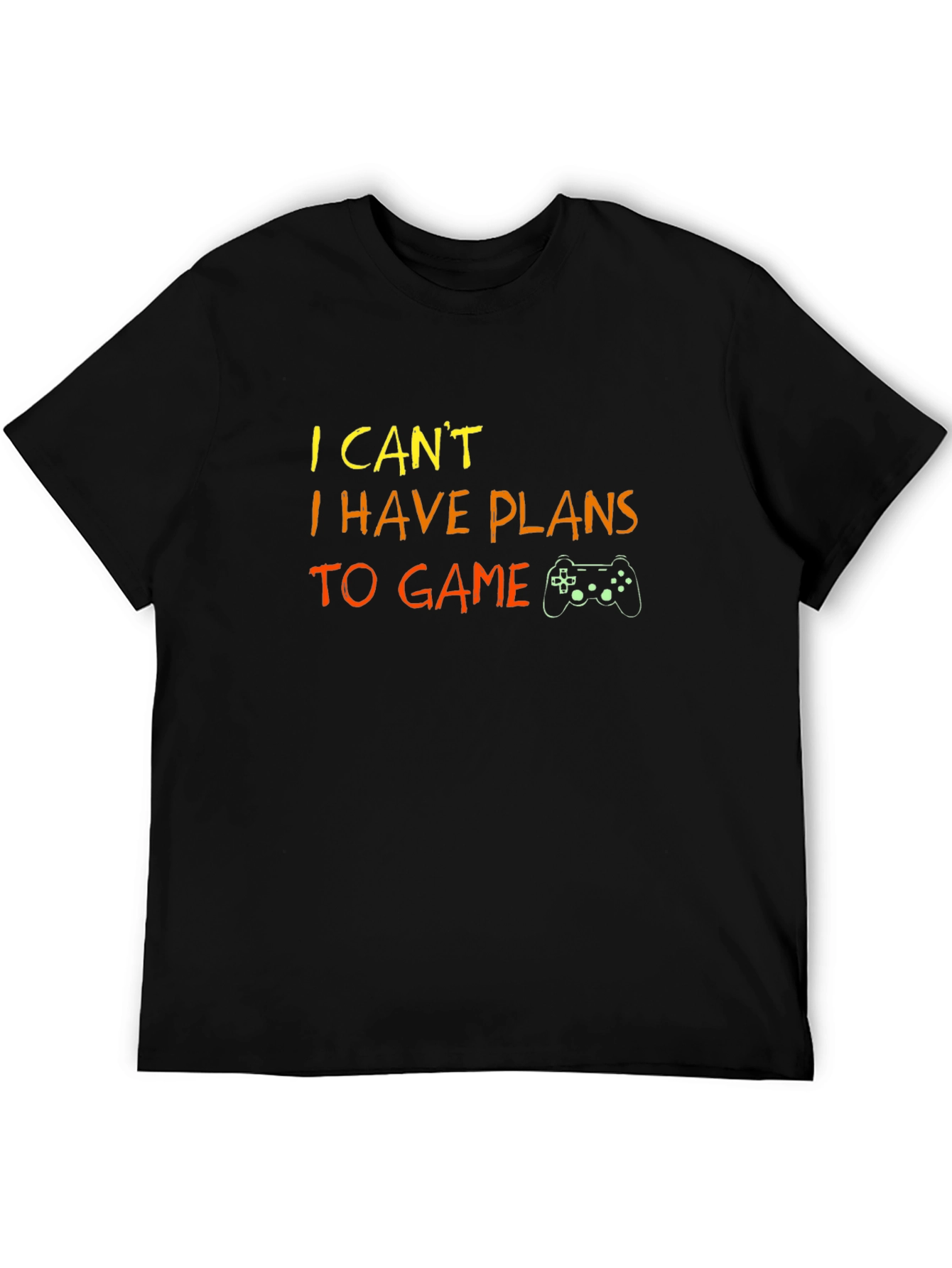 Gamer T-Shirt - I Have Plans To Game