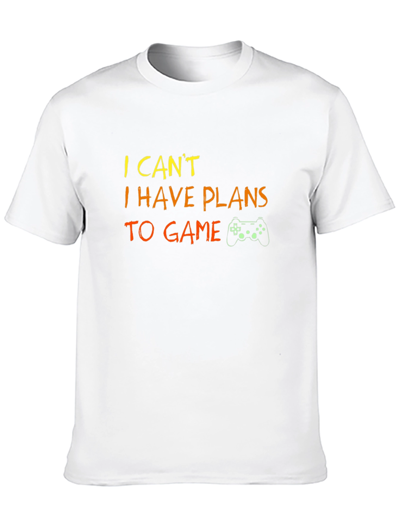 Gamer T-Shirt - I Have Plans To Game