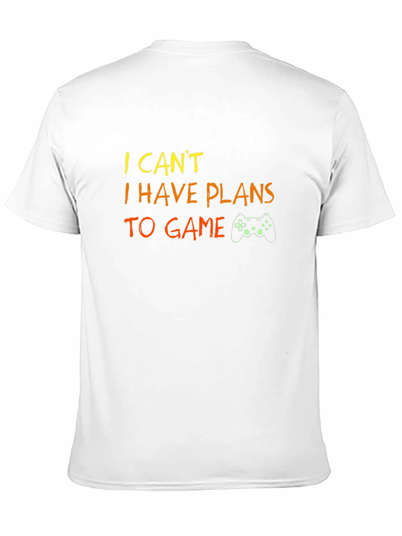 Gamer T-Shirt - I Have Plans To Game