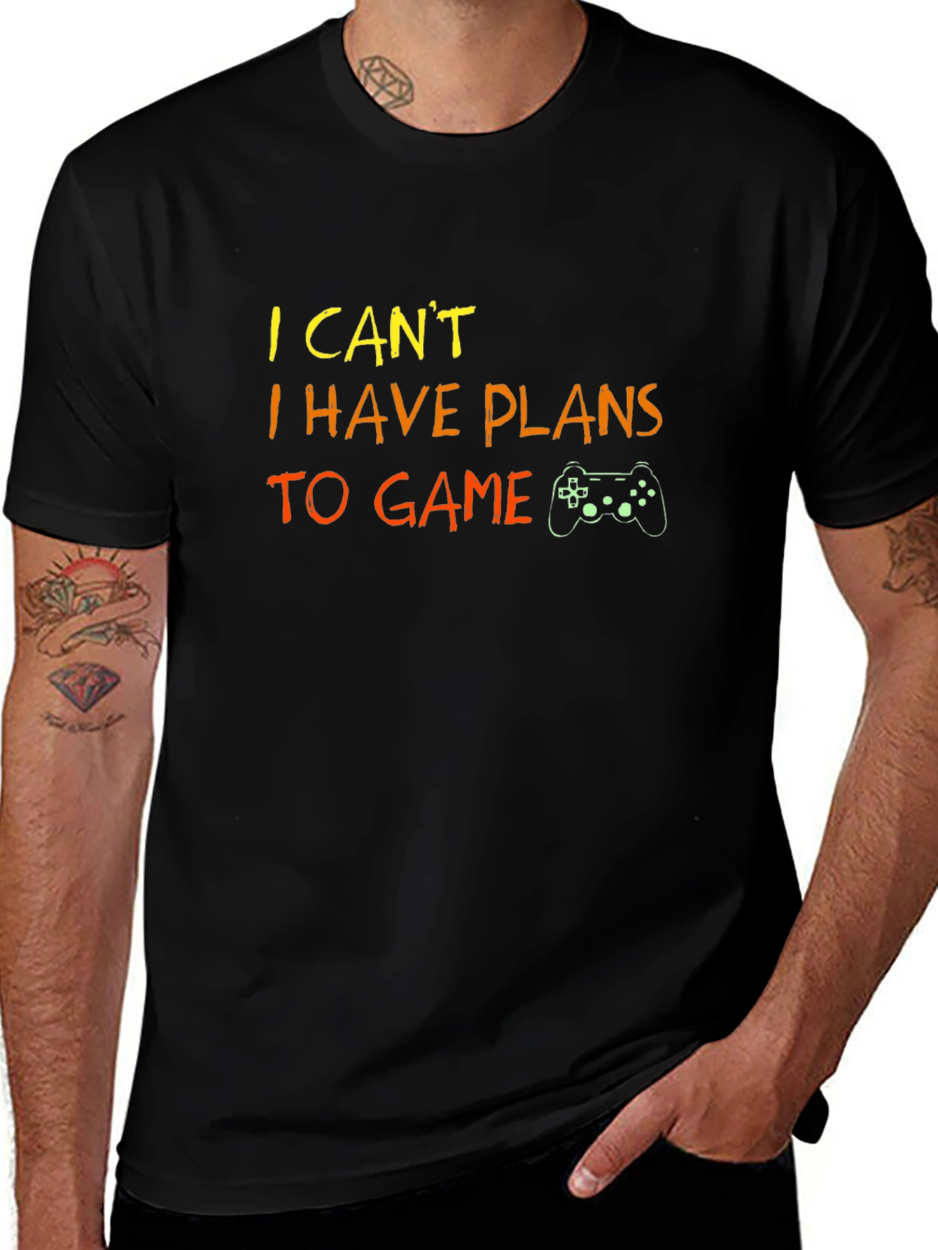 Gamer T-Shirt - I Have Plans To Game