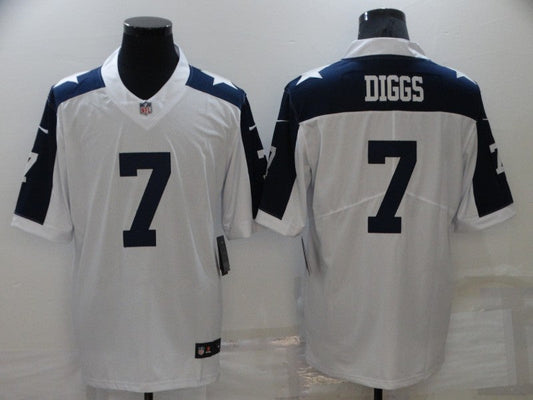 Men's Dallas Cowboys Trevon Diggs #7 White Player Jerseys