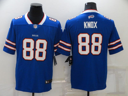 Men's Buffalo Bills Dawson Knox #88 Blue Game Player Jerseys