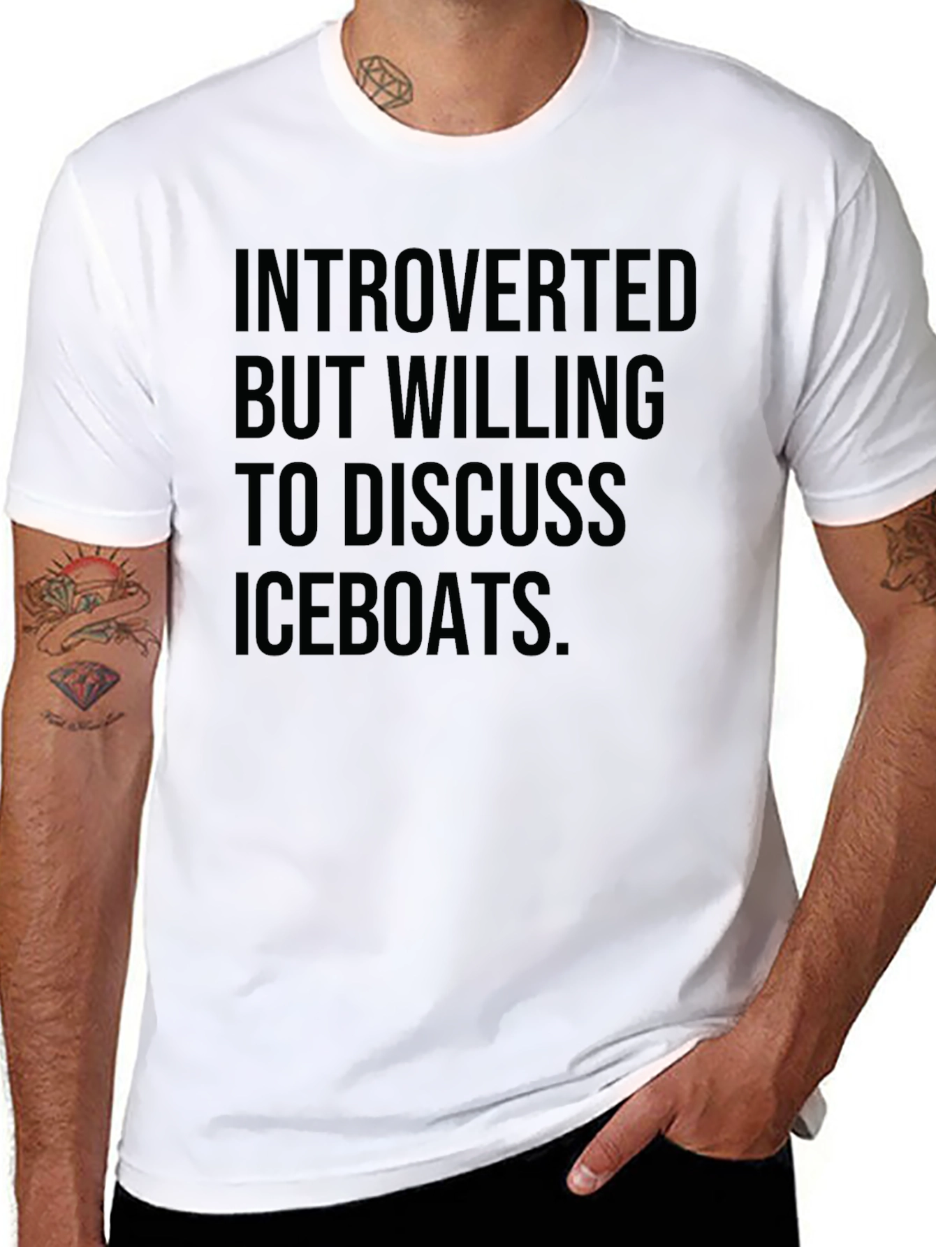 Introverted Iceboats Graphic Tee
