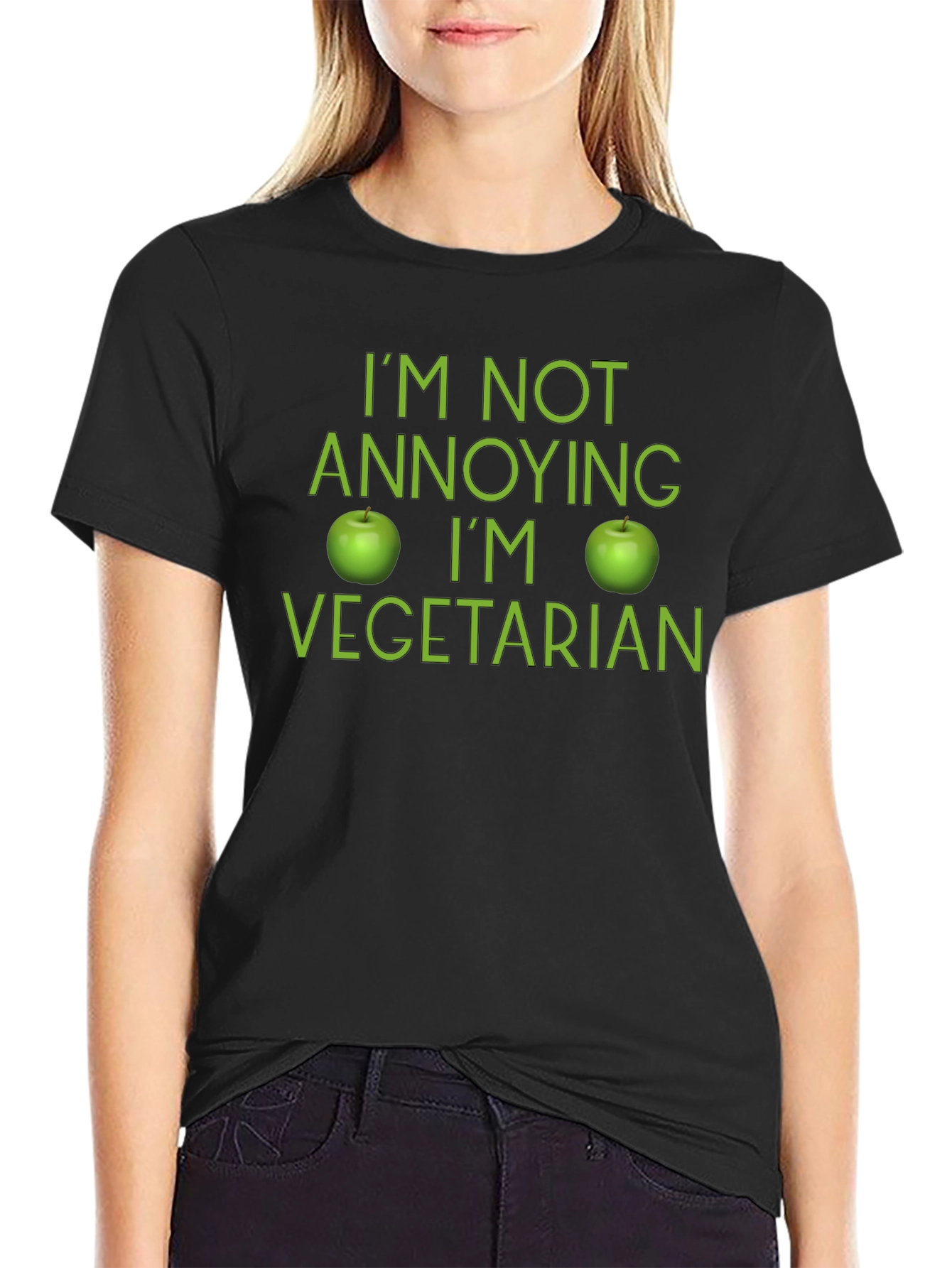 Im Not Annoying Im Vegetarian T-Shirt