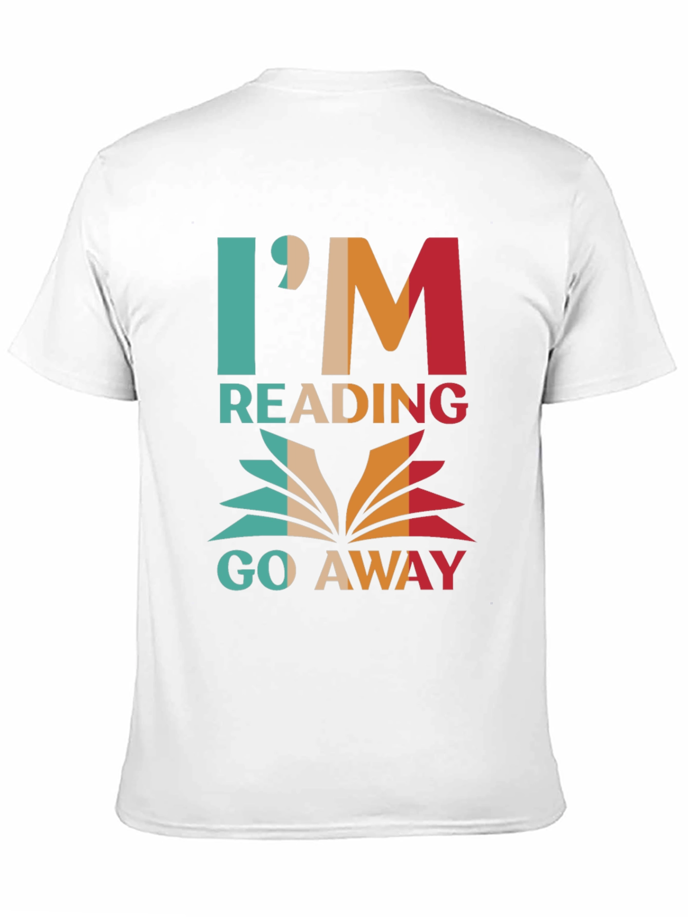 Im Reading Go Away Graphic Tee