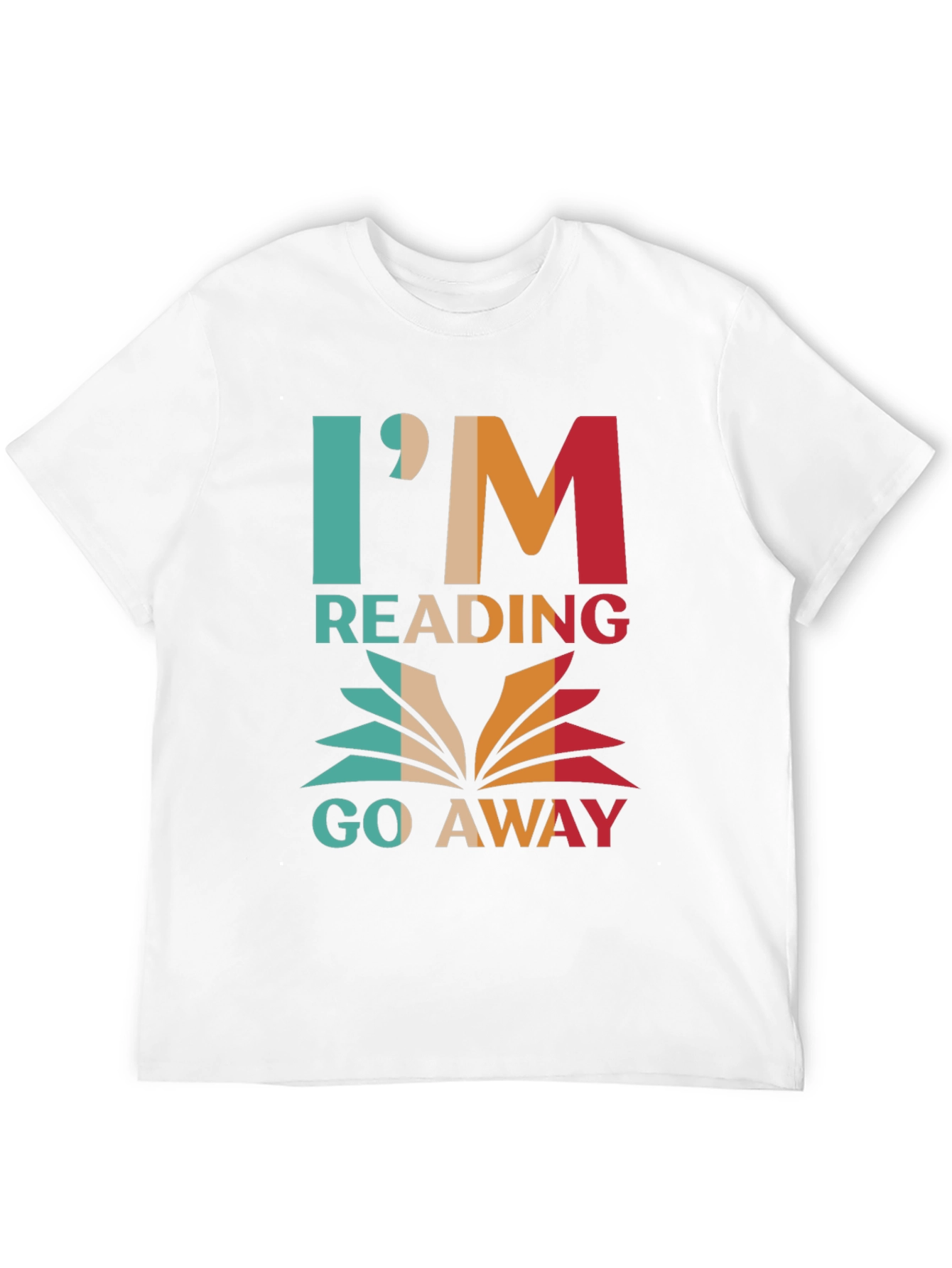 Im Reading Go Away Graphic Tee