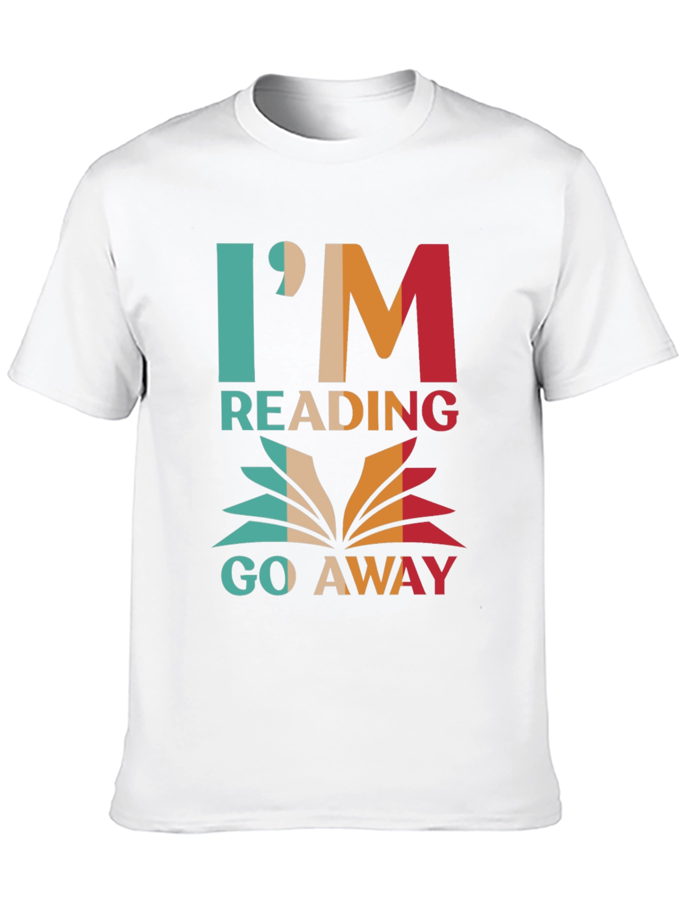 Im Reading Go Away Graphic Tee