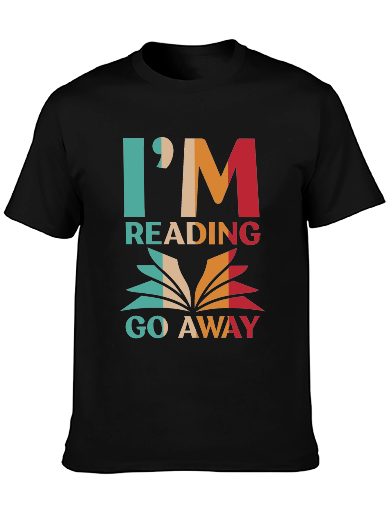 Im Reading Go Away Graphic Tee