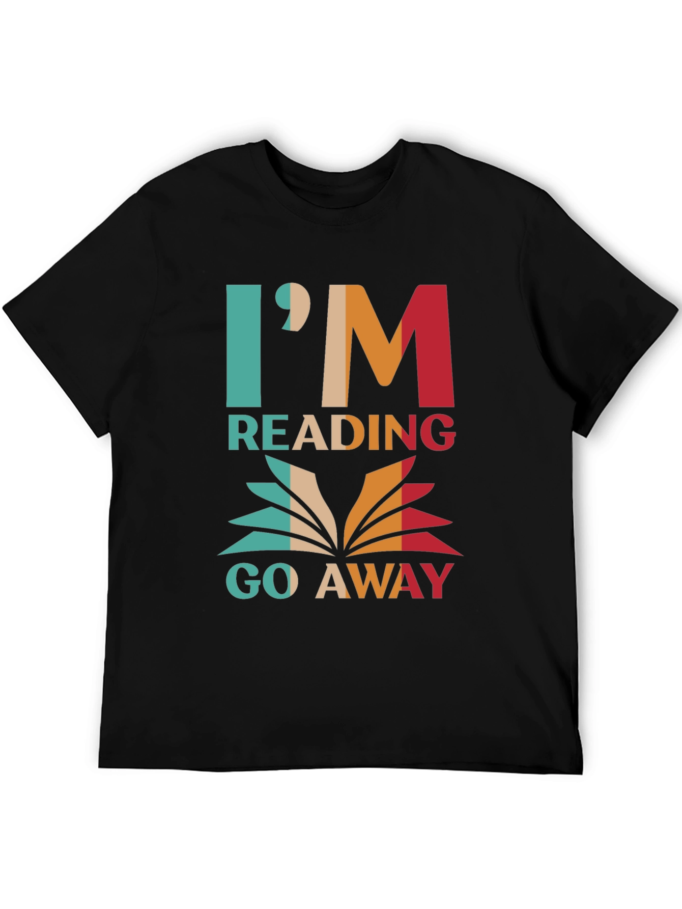 Im Reading Go Away Graphic Tee