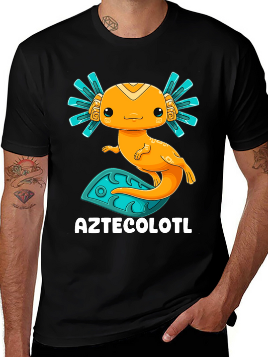 Aztecolotl T-Shirt: Cute Axolotl Graphic Tee