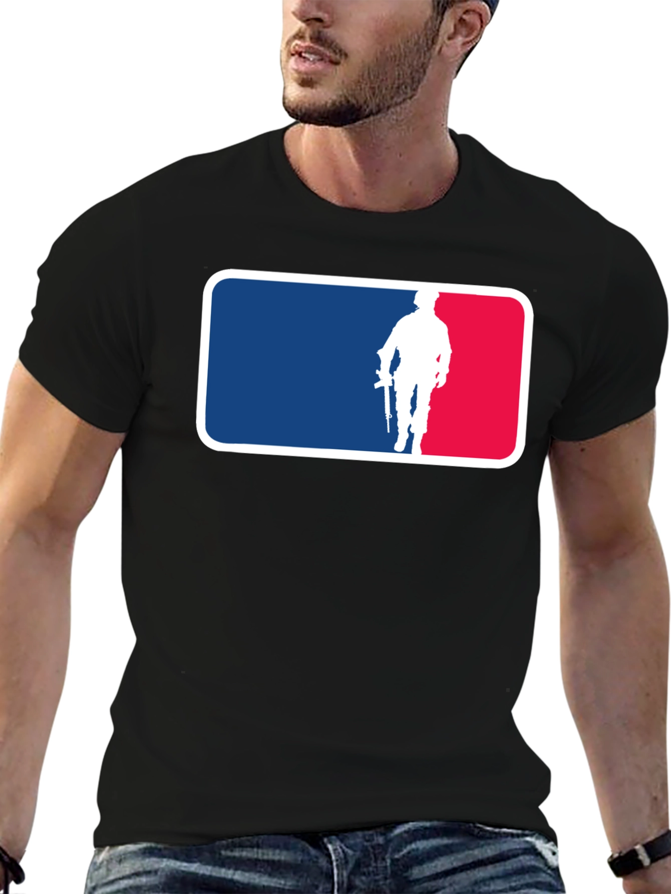 Military Silhouette T-Shirt
