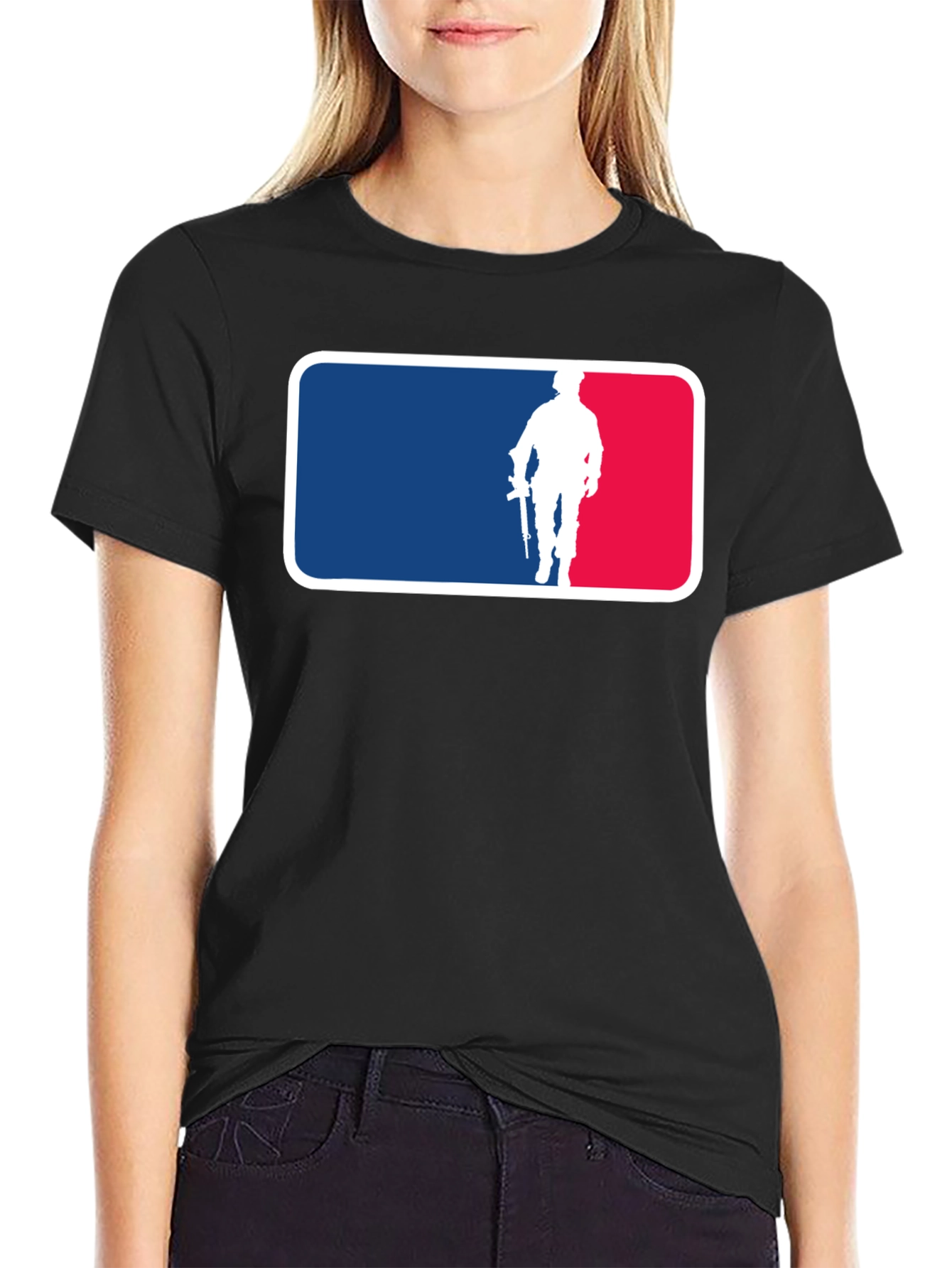 Military Silhouette T-Shirt