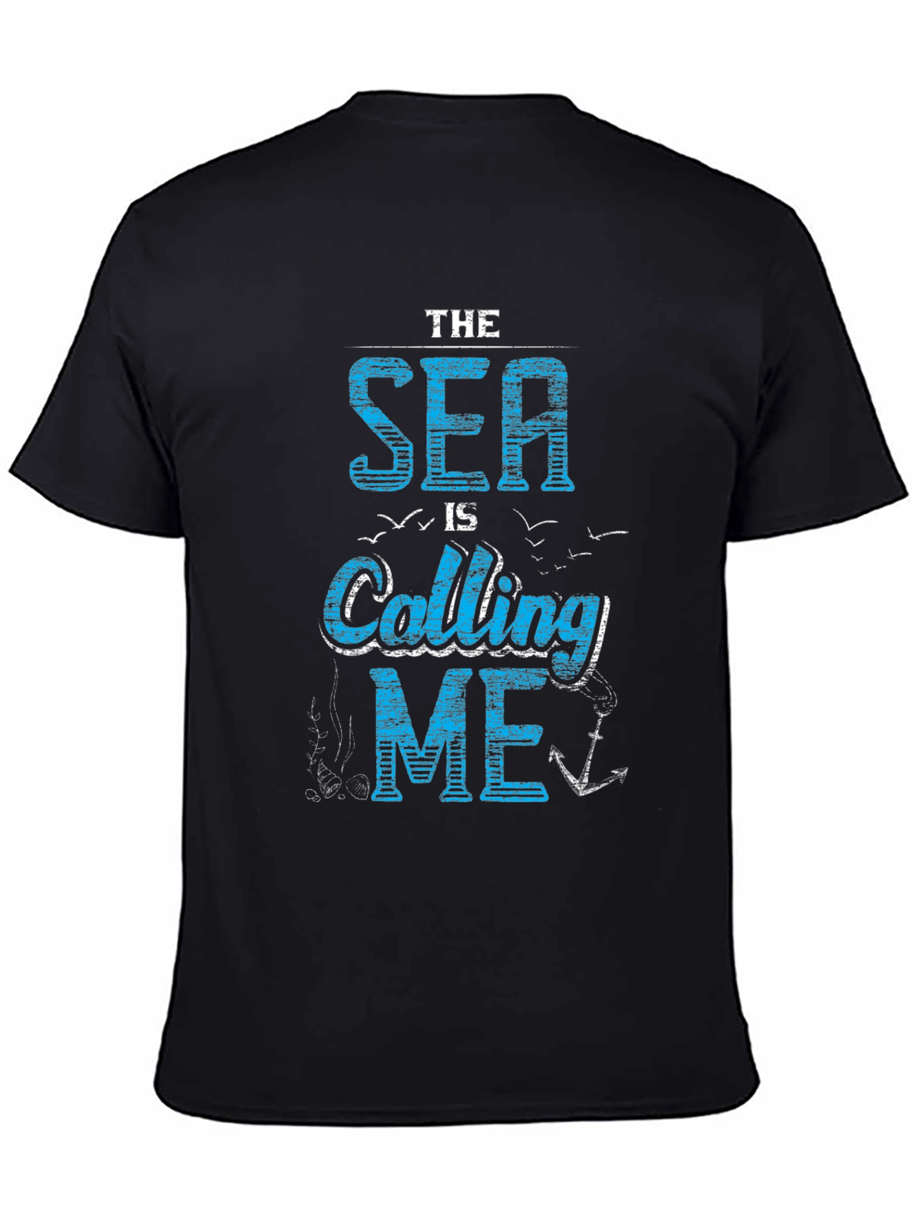 The Sea Is Calling Me - Mens Graphic T-Shirt