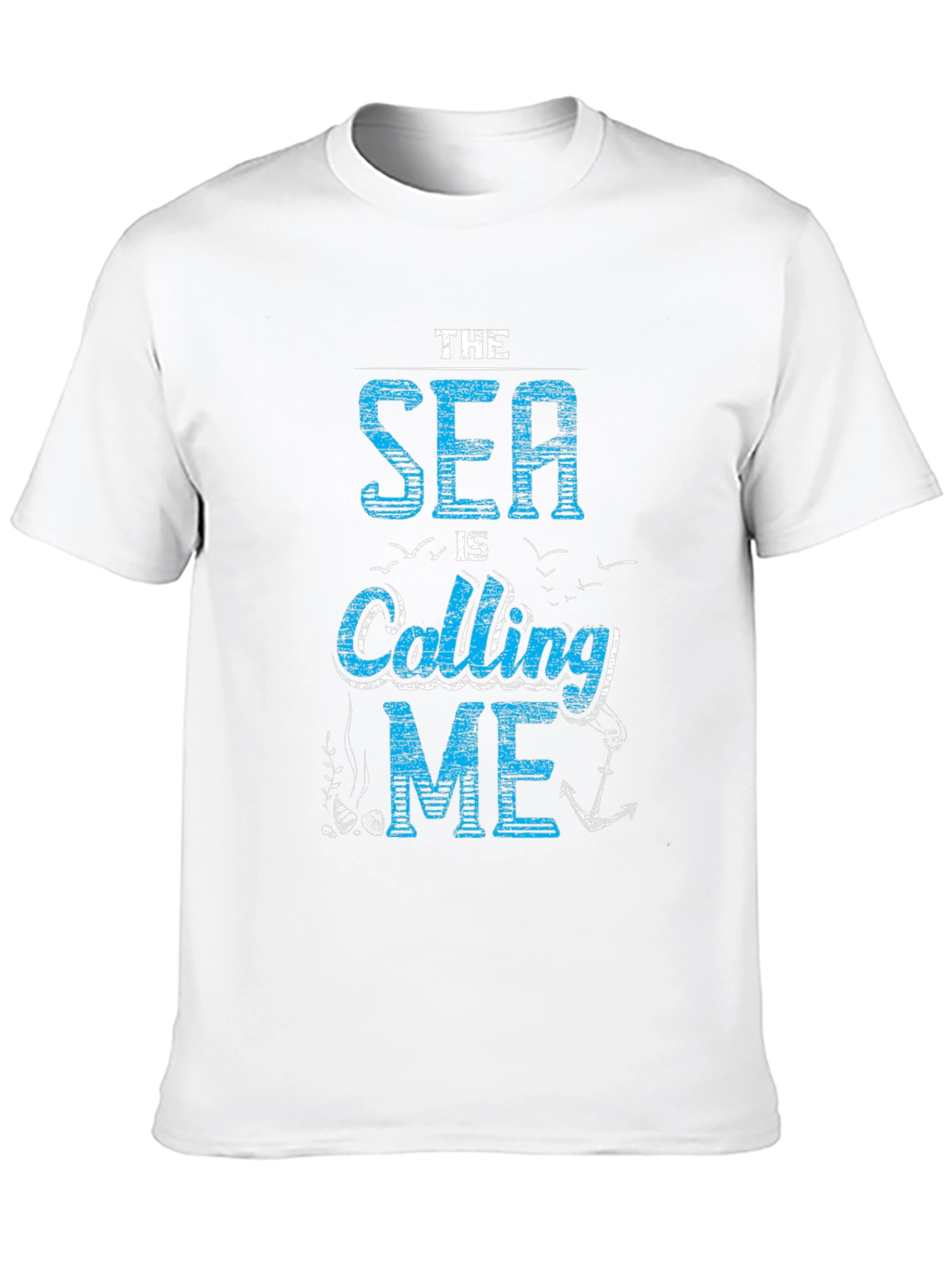 The Sea Is Calling Me - Mens Graphic T-Shirt