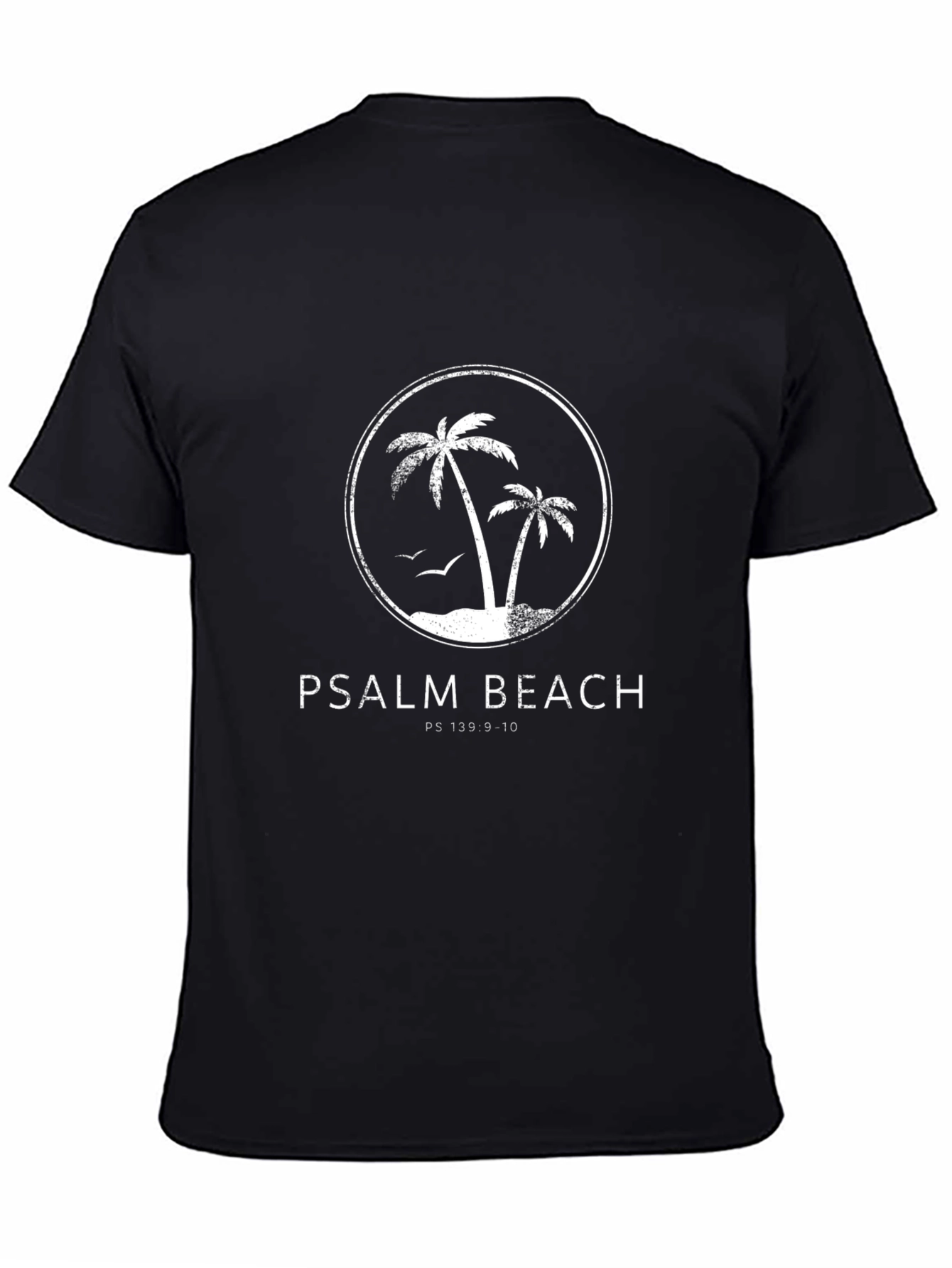 Psalm Beach Graphic T-Shirt - Black