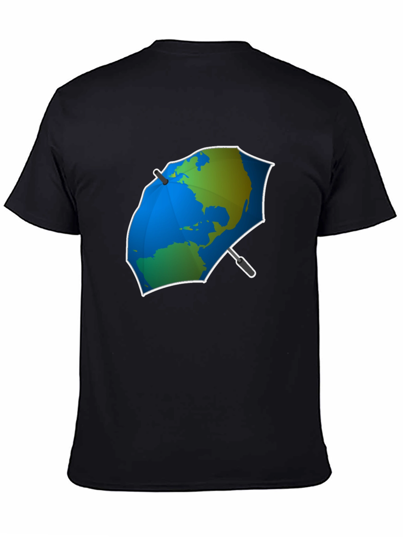 Earth Umbrella Graphic Tee - Protect Our Planet