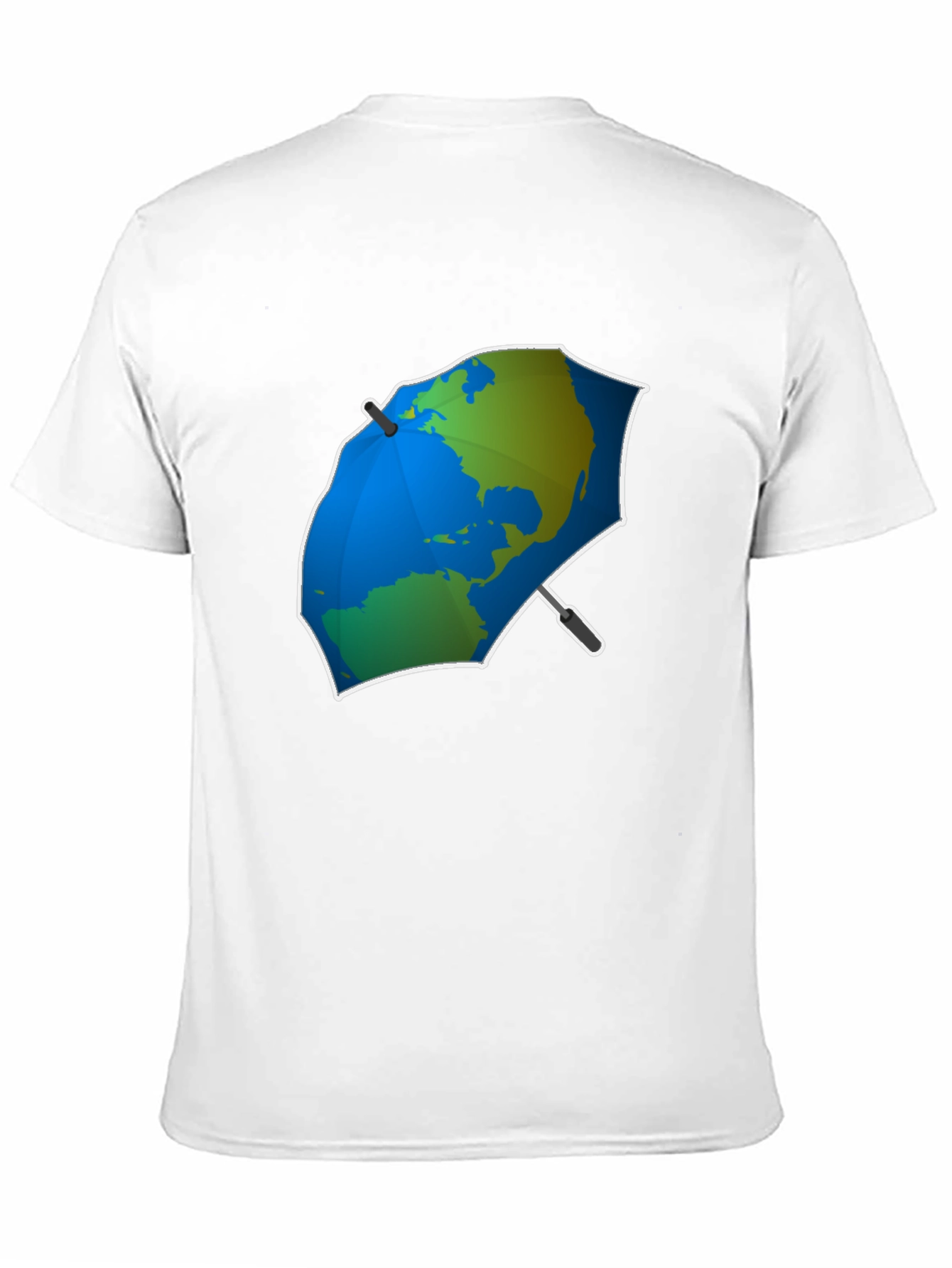 Earth Umbrella Graphic Tee - Protect Our Planet