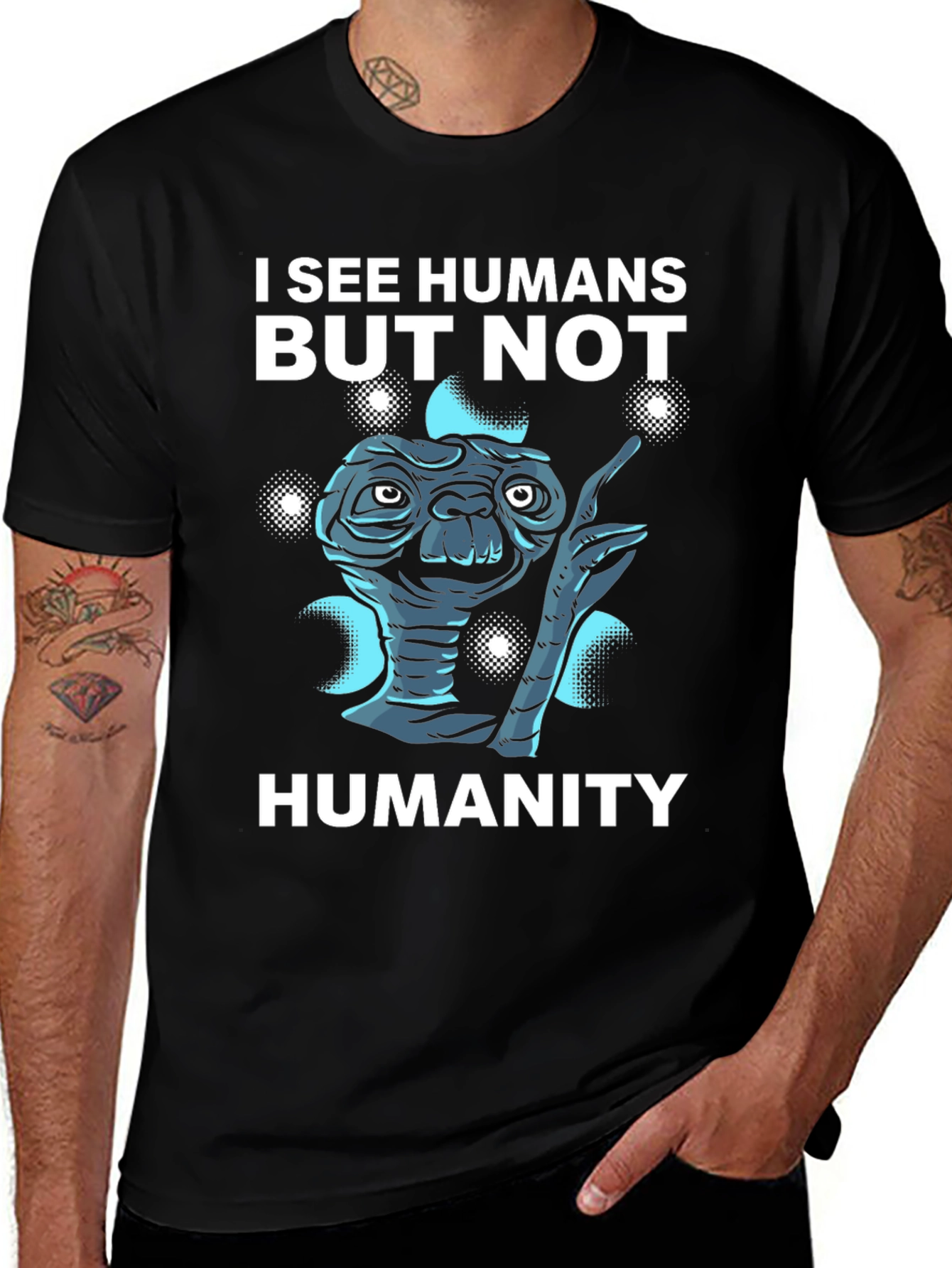 I See Humans But Not Humanity Graphic Tee