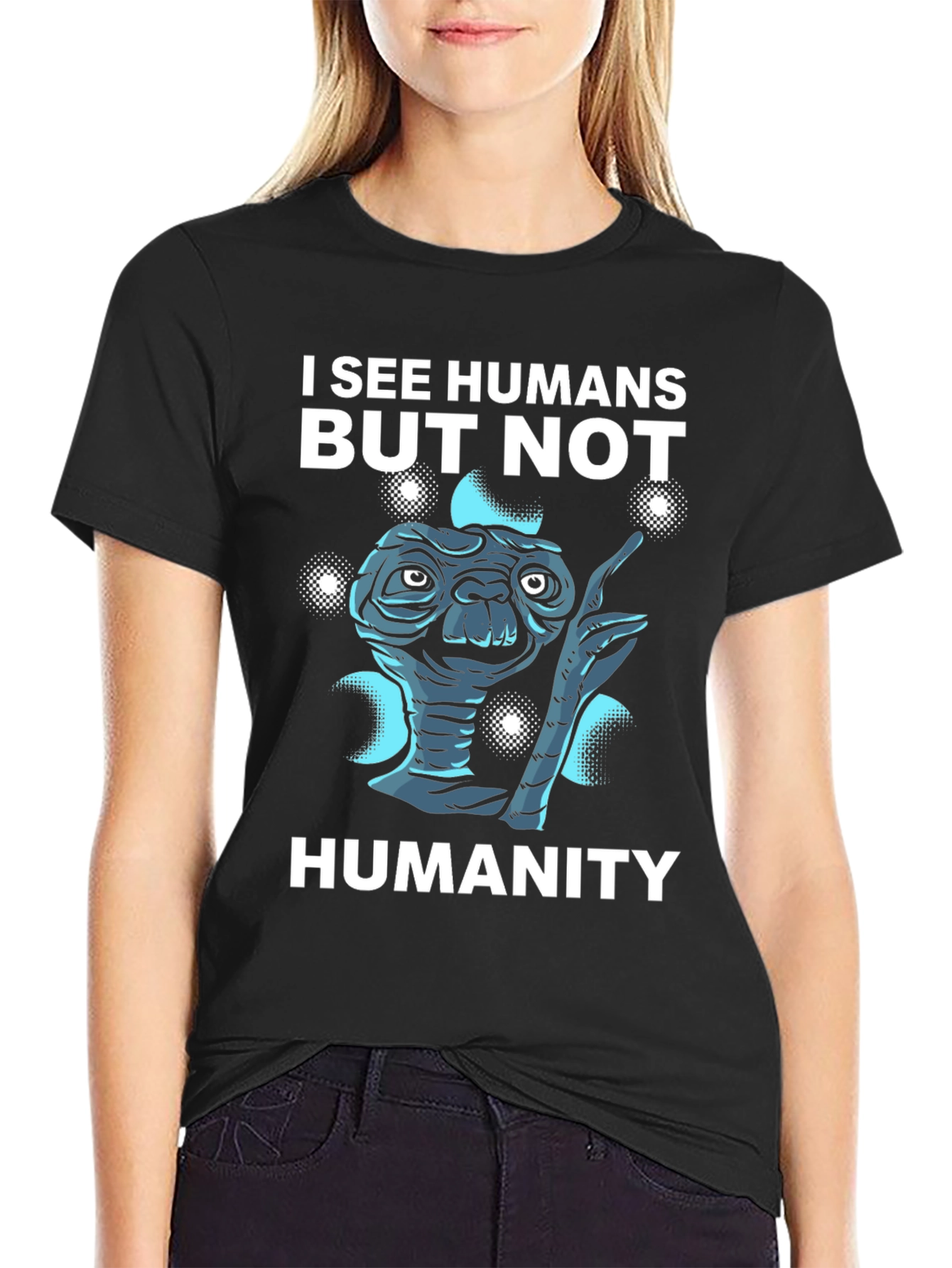 I See Humans But Not Humanity Graphic Tee