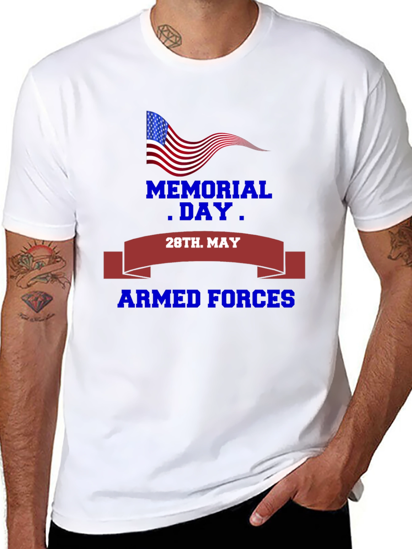Memorial Day Armed Forces T-Shirt