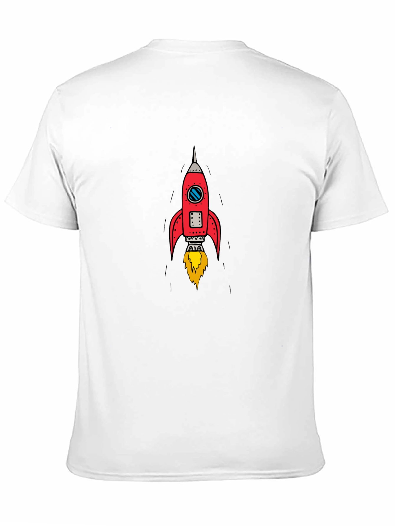 Red Rocket T-Shirt - Blast Off In Style!