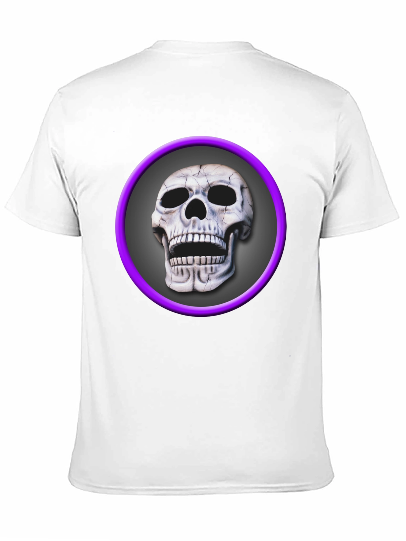 Skull Graphic Tee - Edgy Style