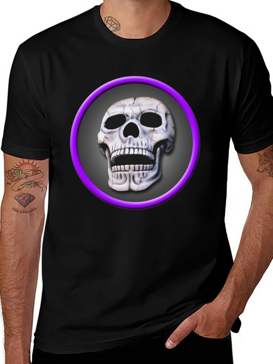 Skull Graphic Tee - Edgy Style