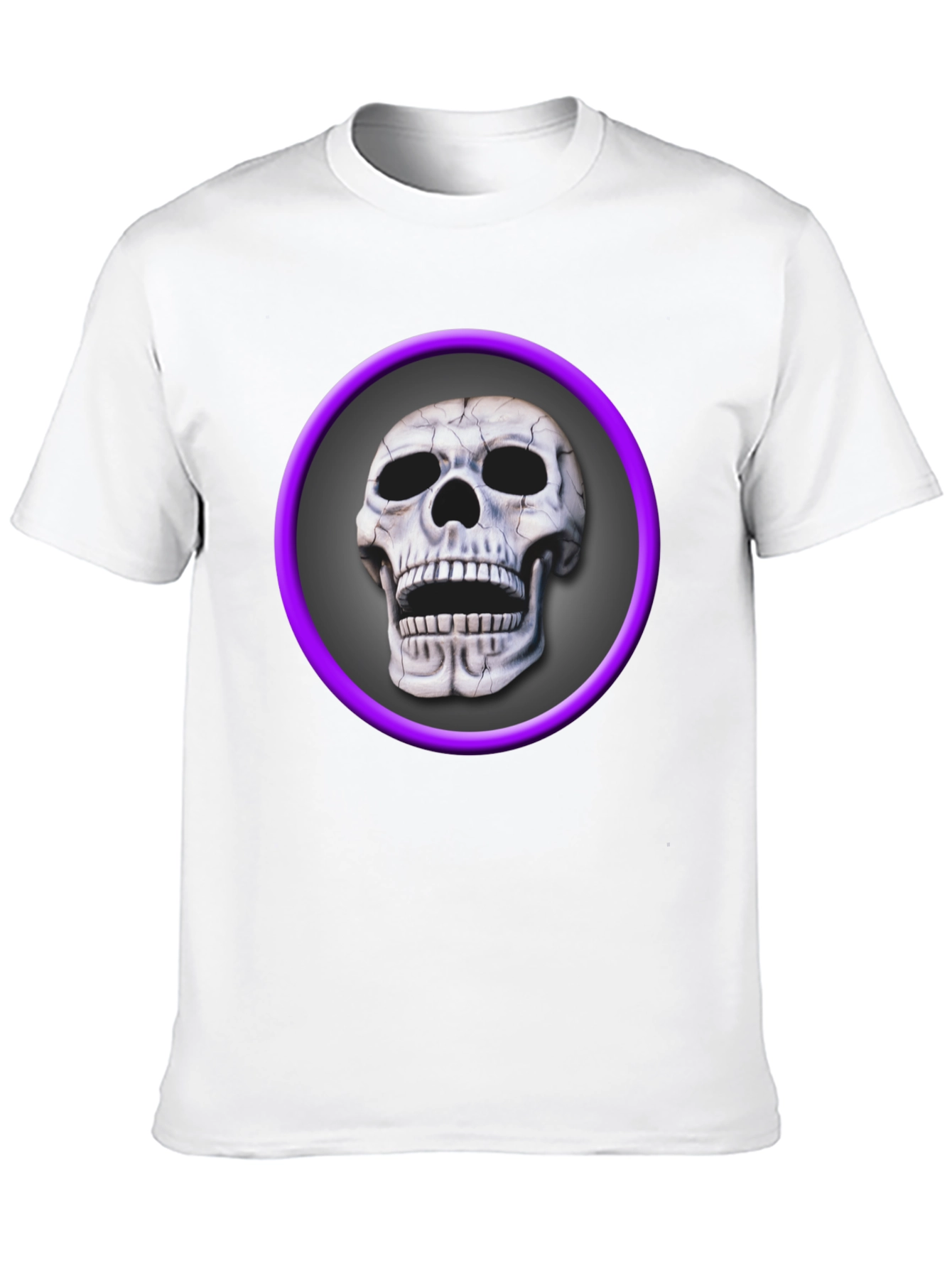 Skull Graphic Tee - Edgy Style