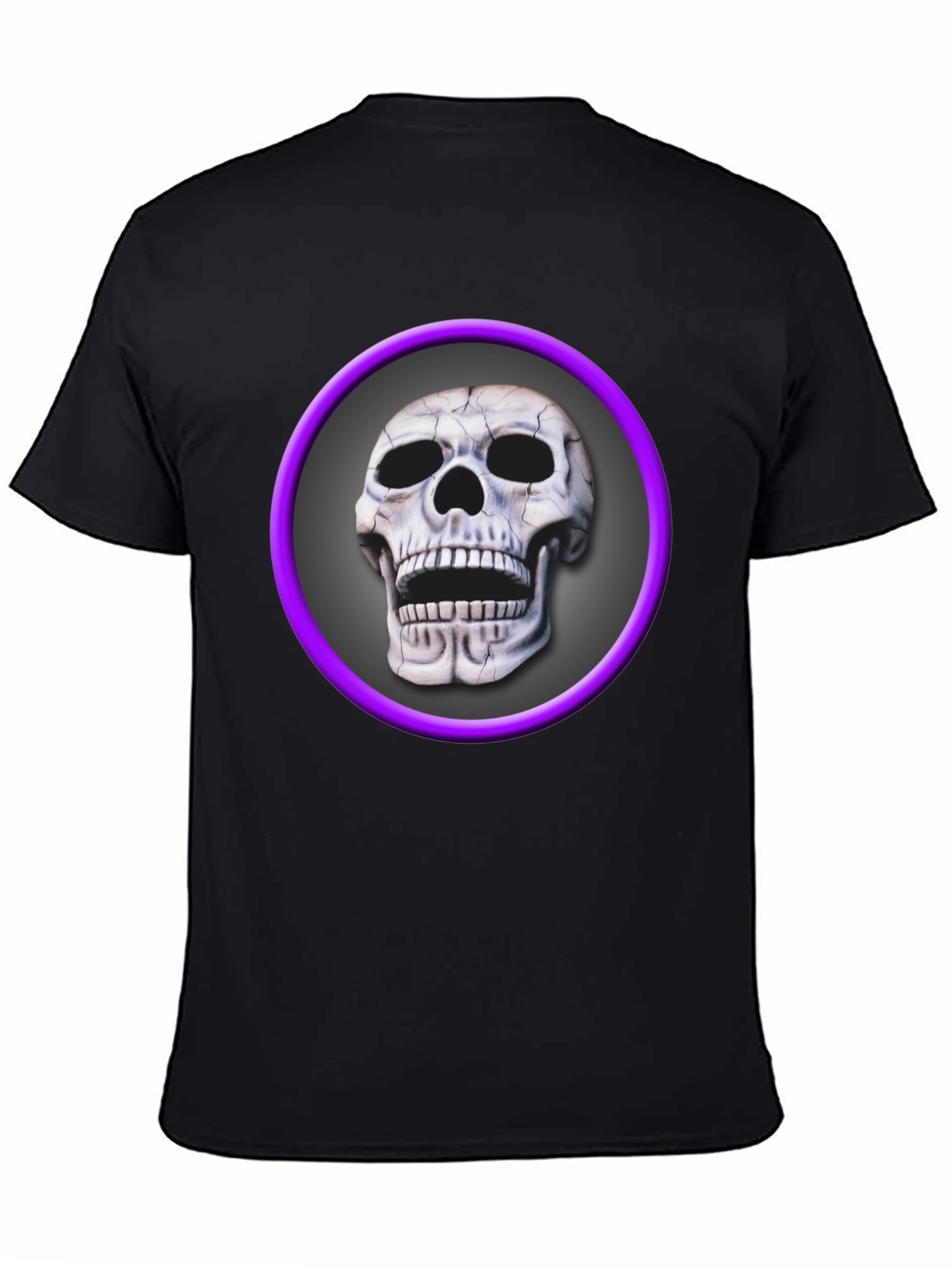 Skull Graphic Tee - Edgy Style