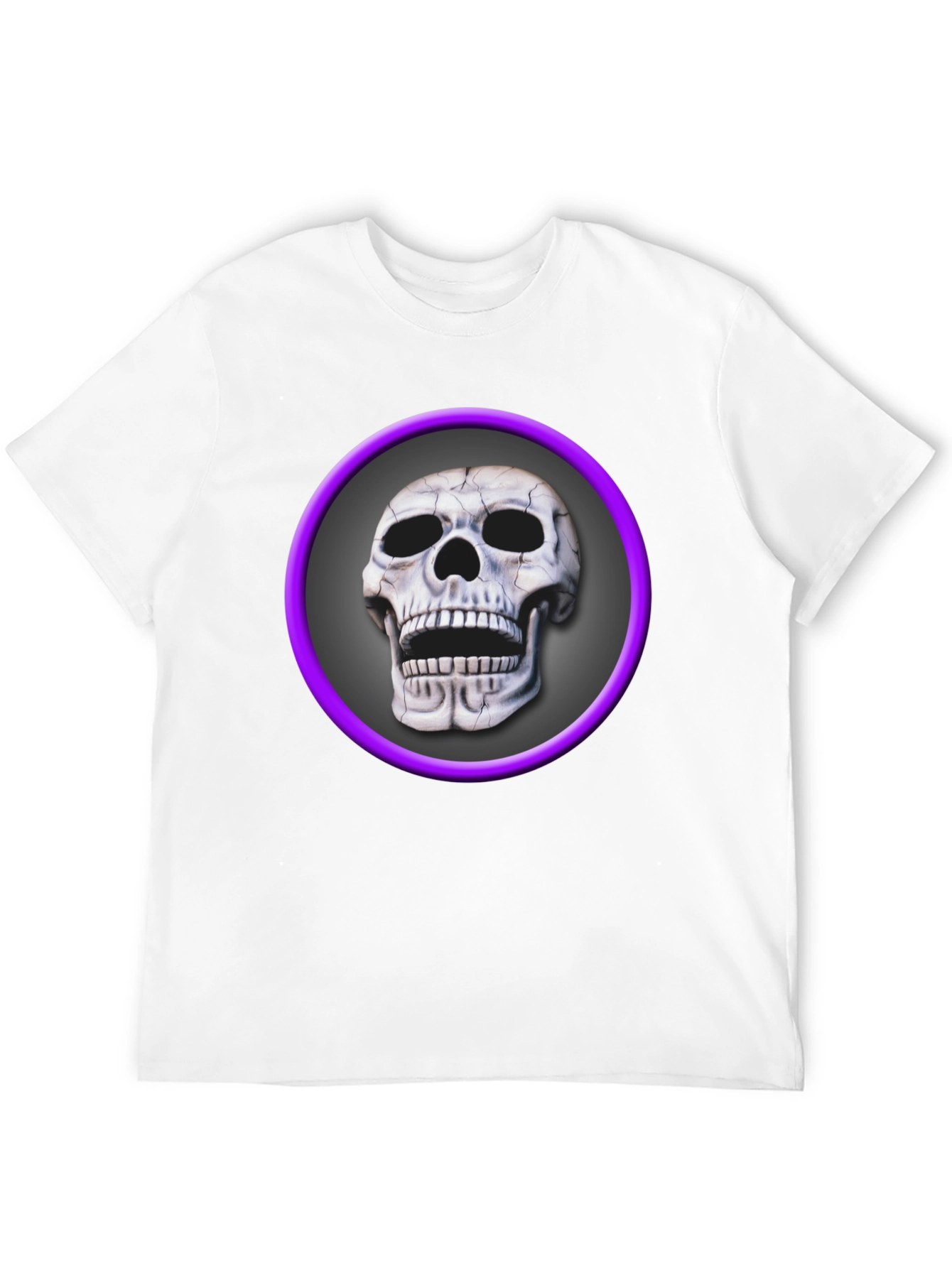 Skull Graphic Tee - Edgy Style