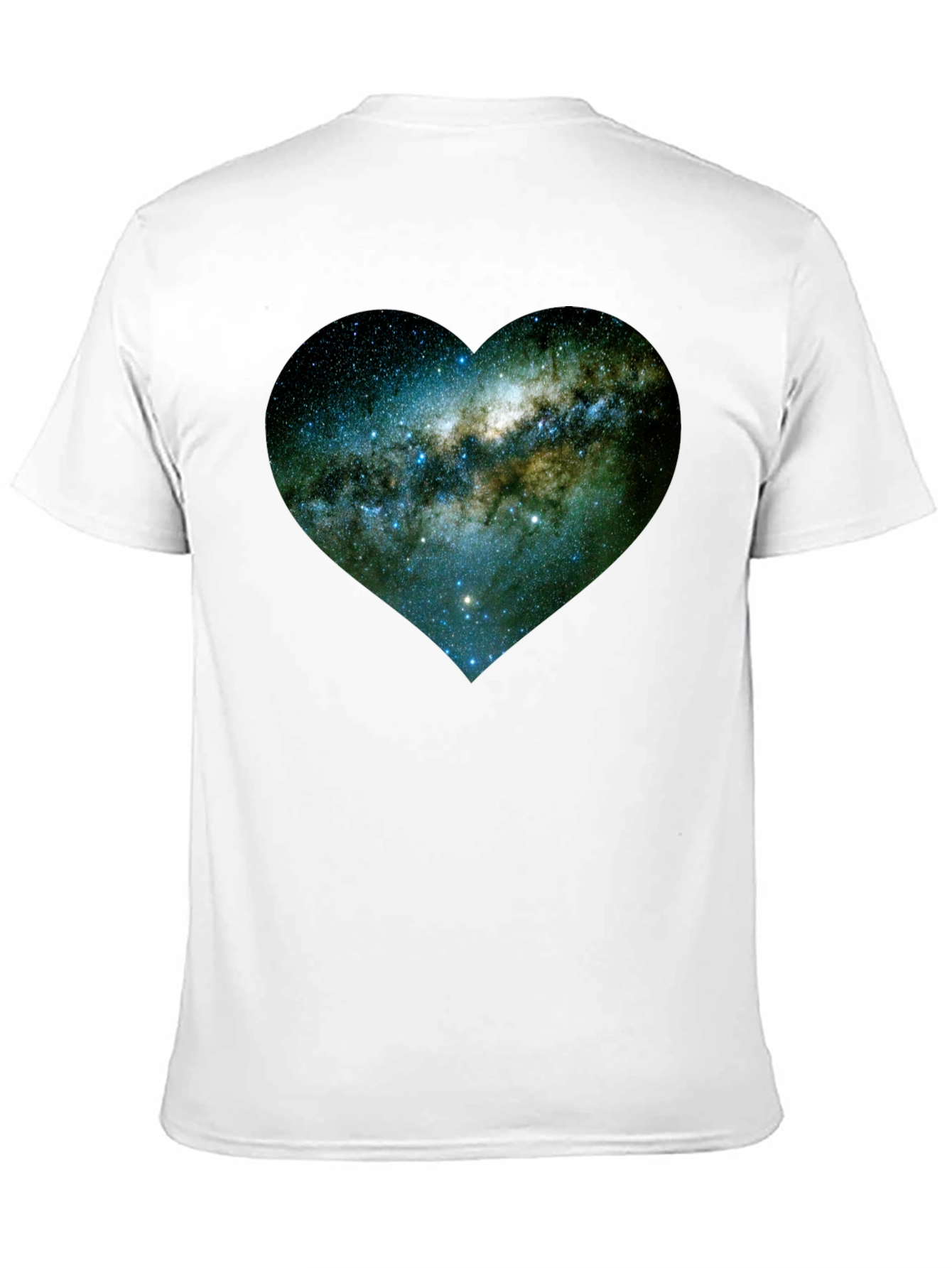 Galaxy Heart Tee - Black Unisex T-Shirt