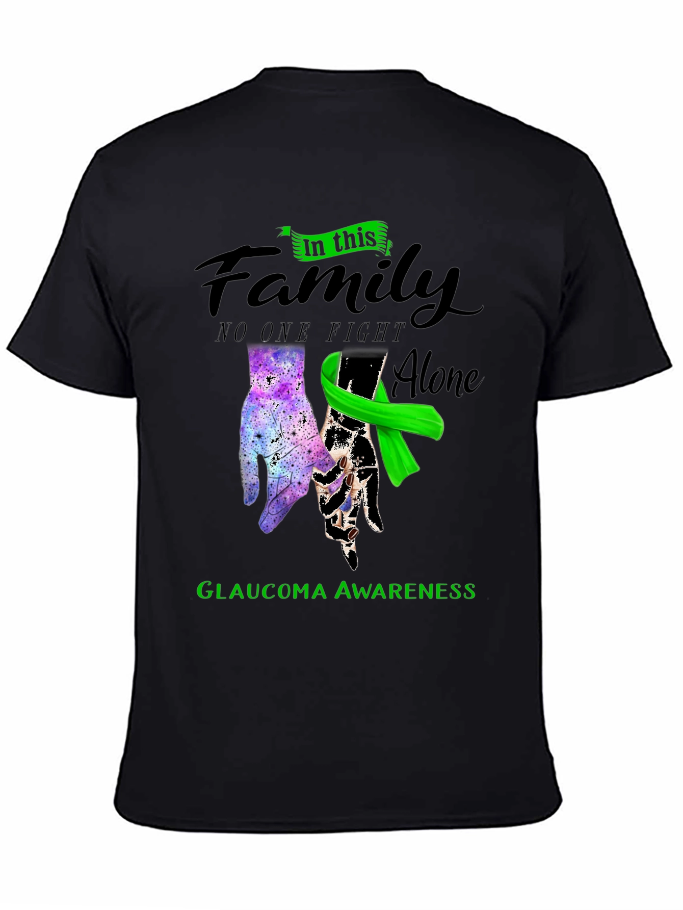Glaucoma Awareness Family T-Shirt